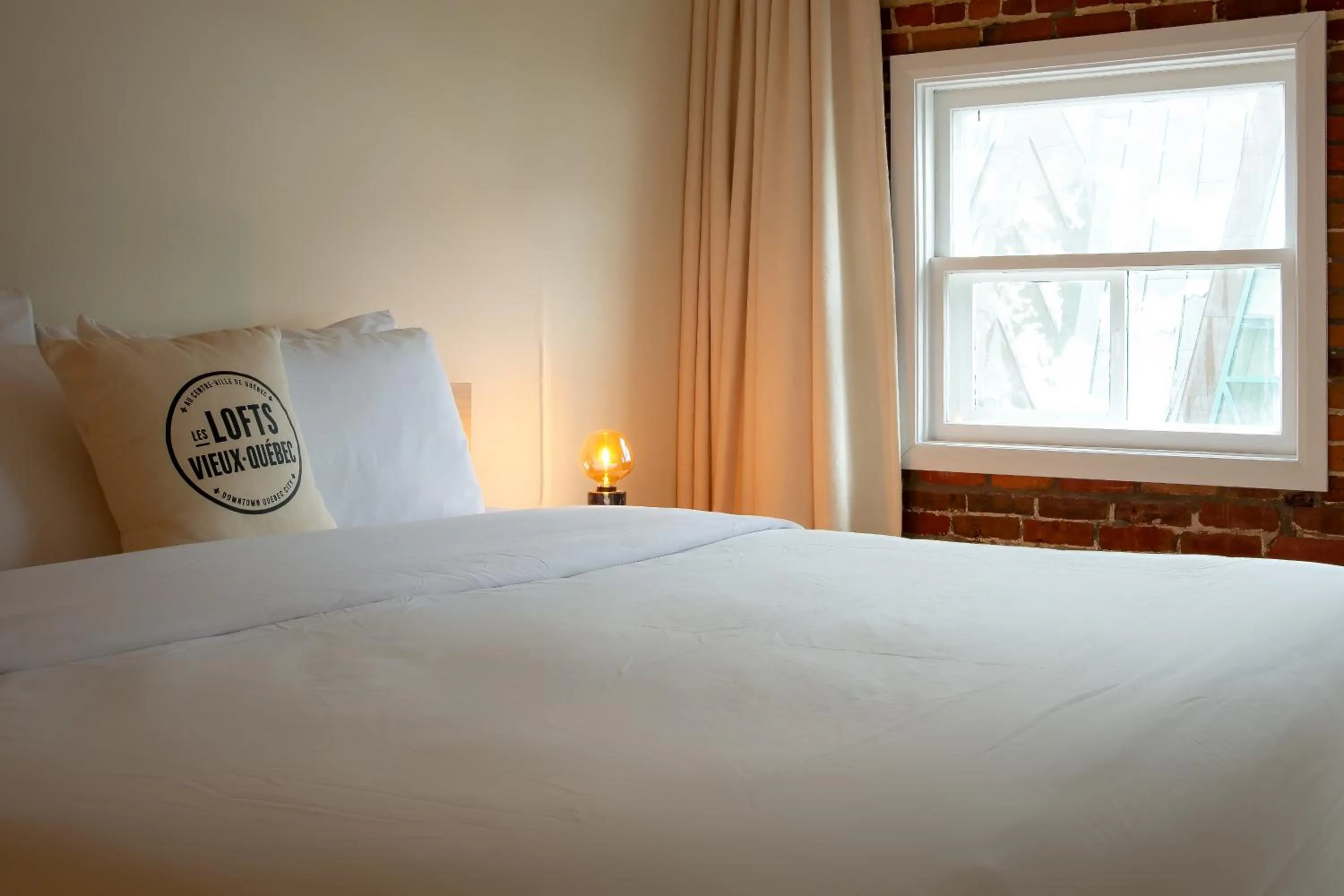 Bed in Les Lofts de la Barricade - Par les Lofts Vieux-Québec