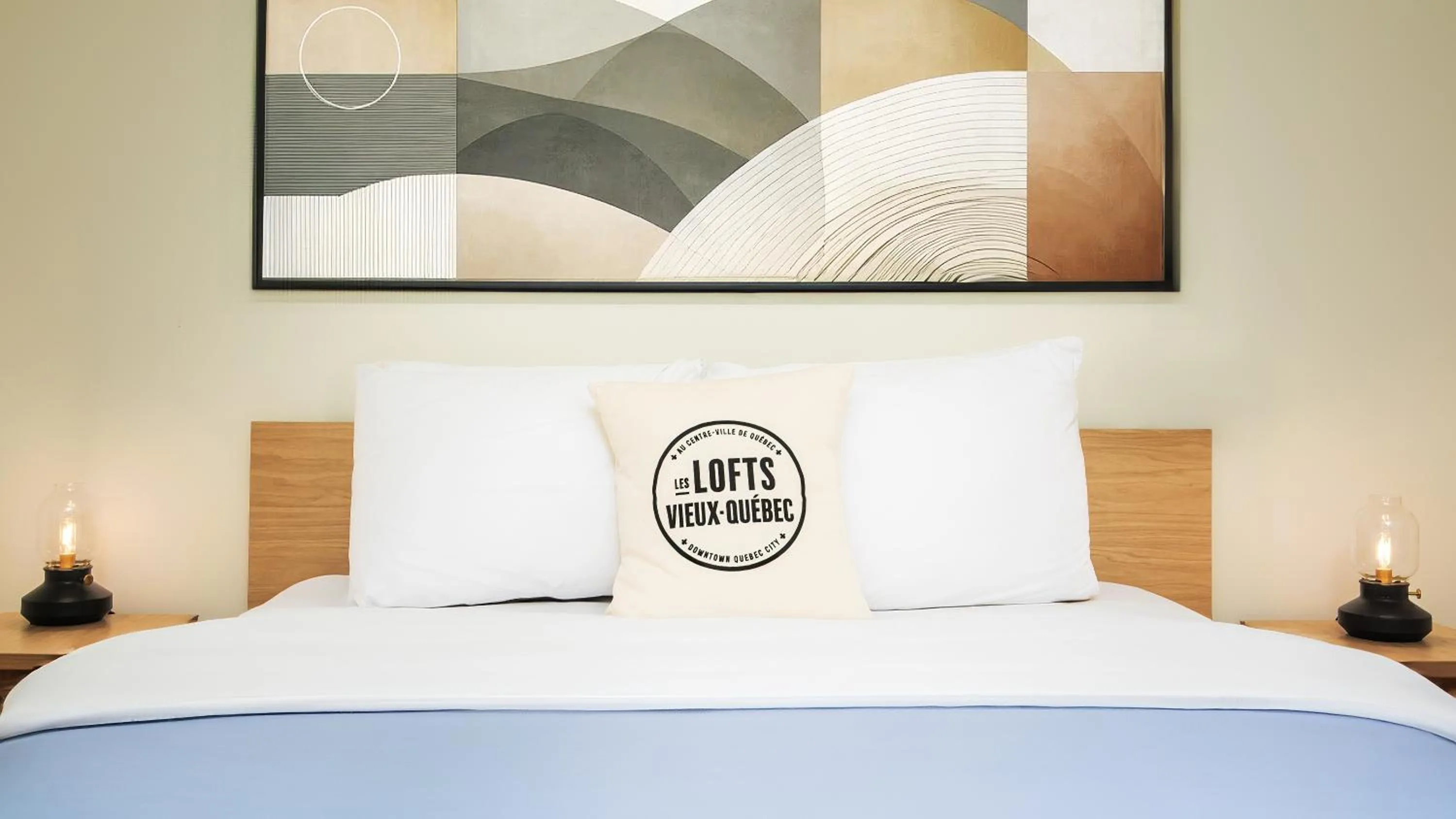 Bed in Les Lofts de la Barricade - Par les Lofts Vieux-Québec