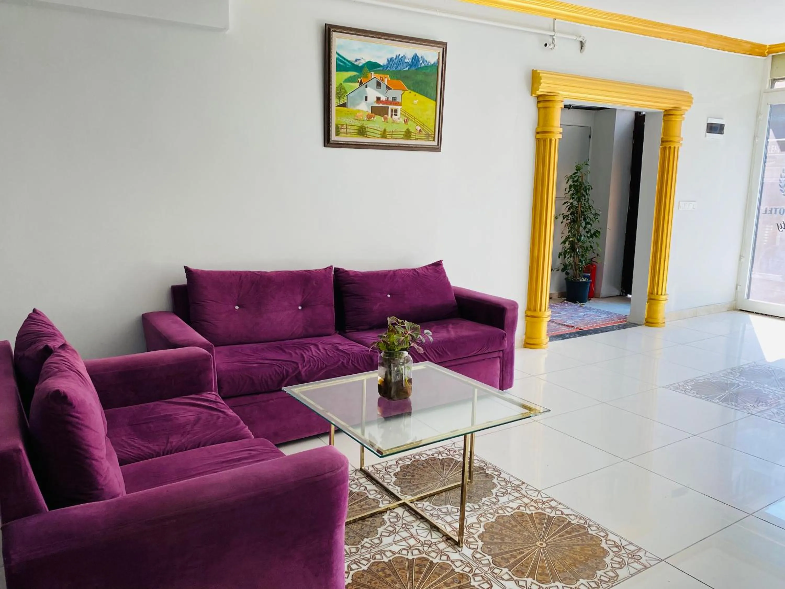 Living room in Stylish Hotel Old City