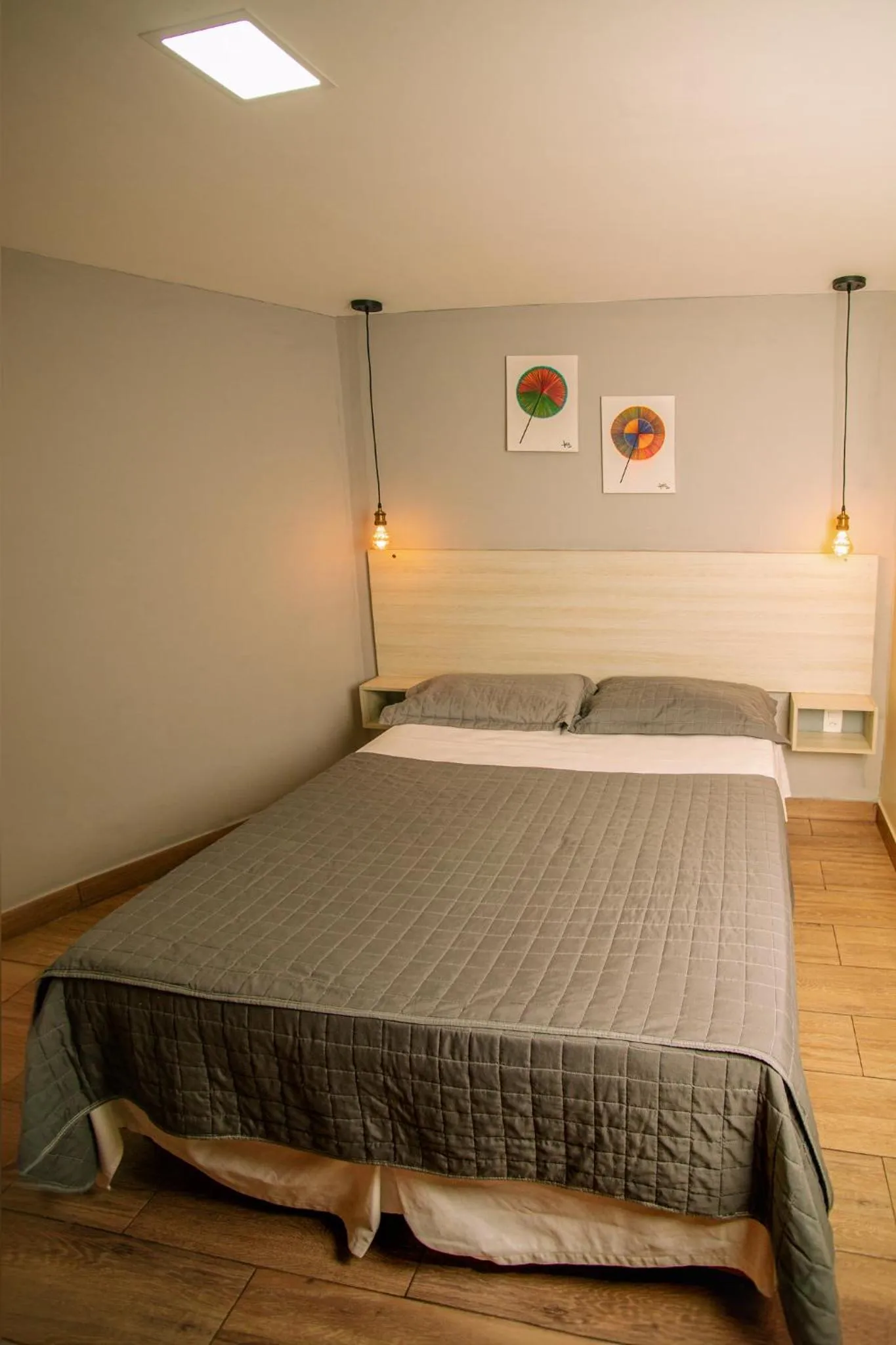 Bed in Pousada Mirante da Prainha