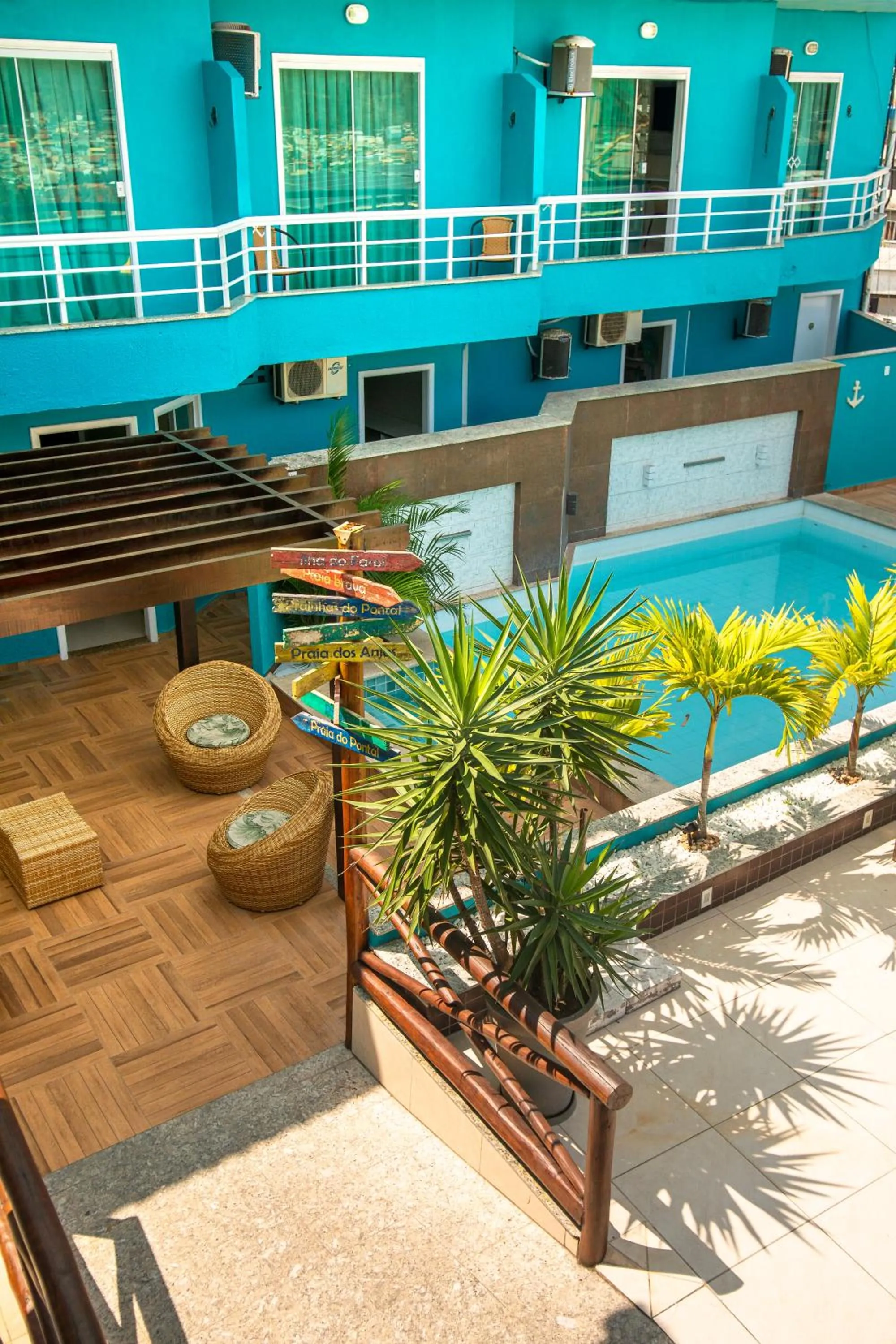 Balcony/Terrace in Pousada Mirante da Prainha