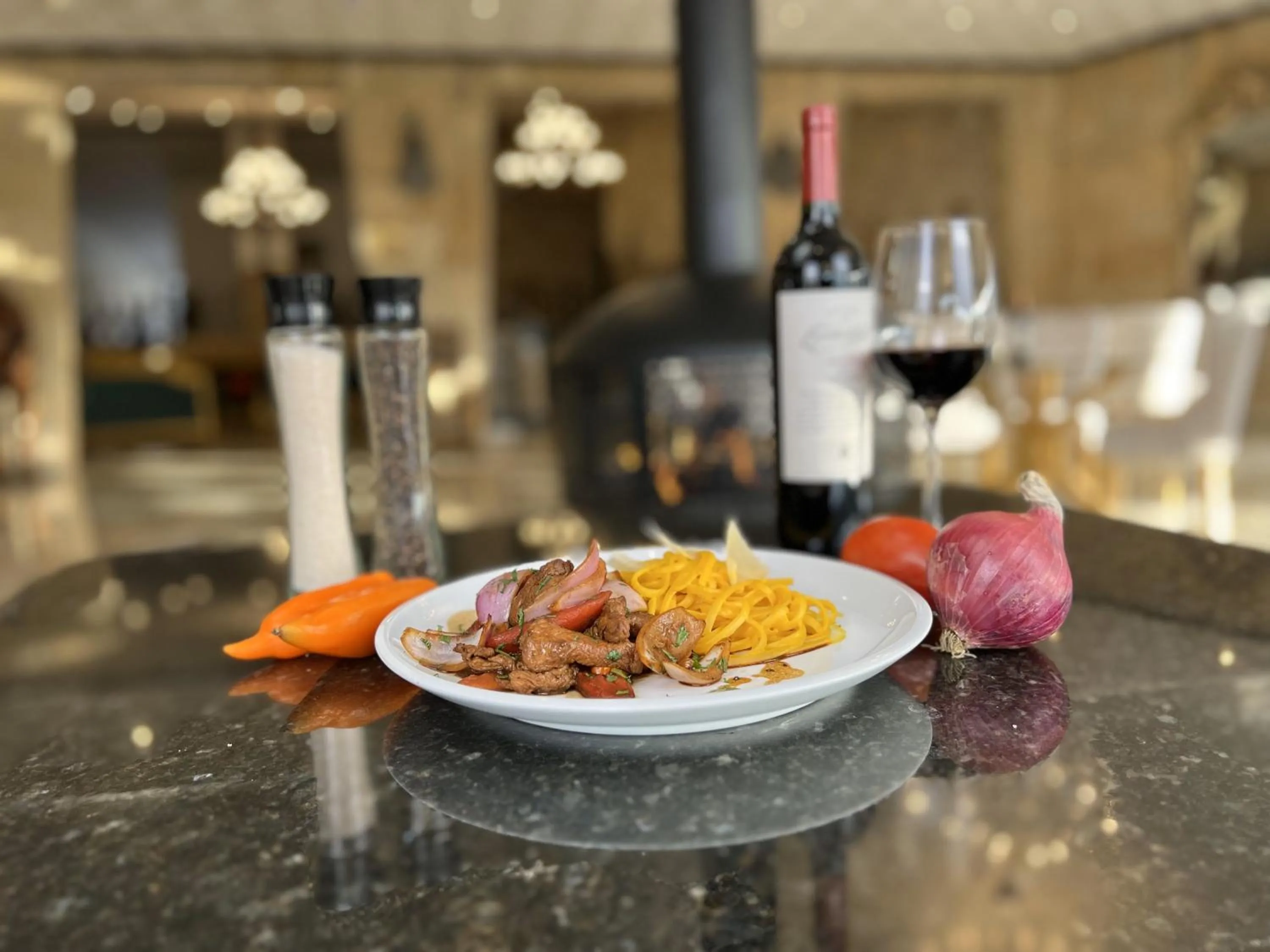 Restaurant/places to eat in Hotel Puerta del Sol Colca