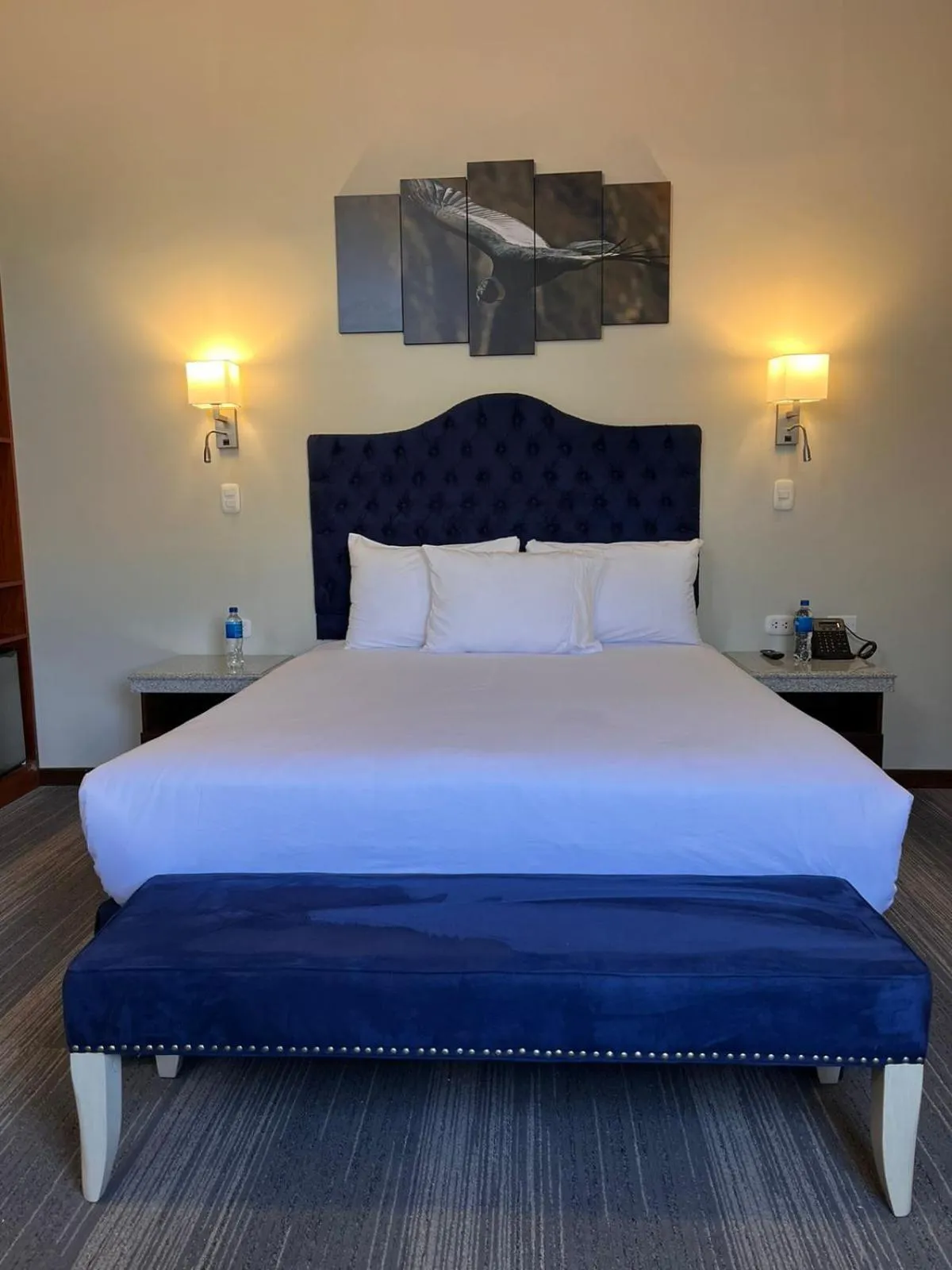 Bed in Hotel Puerta del Sol Colca