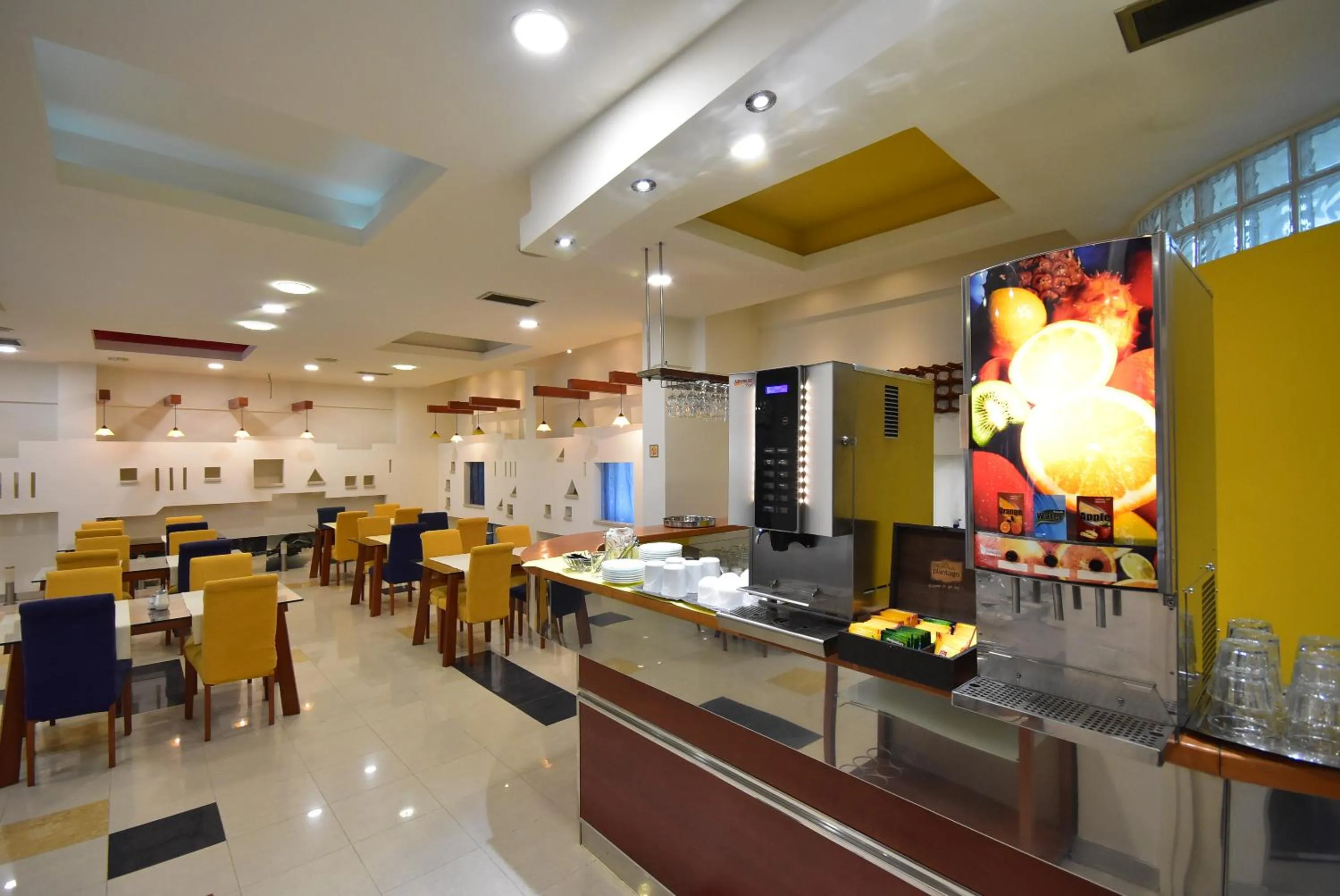 Continental breakfast in Hotel Hecco