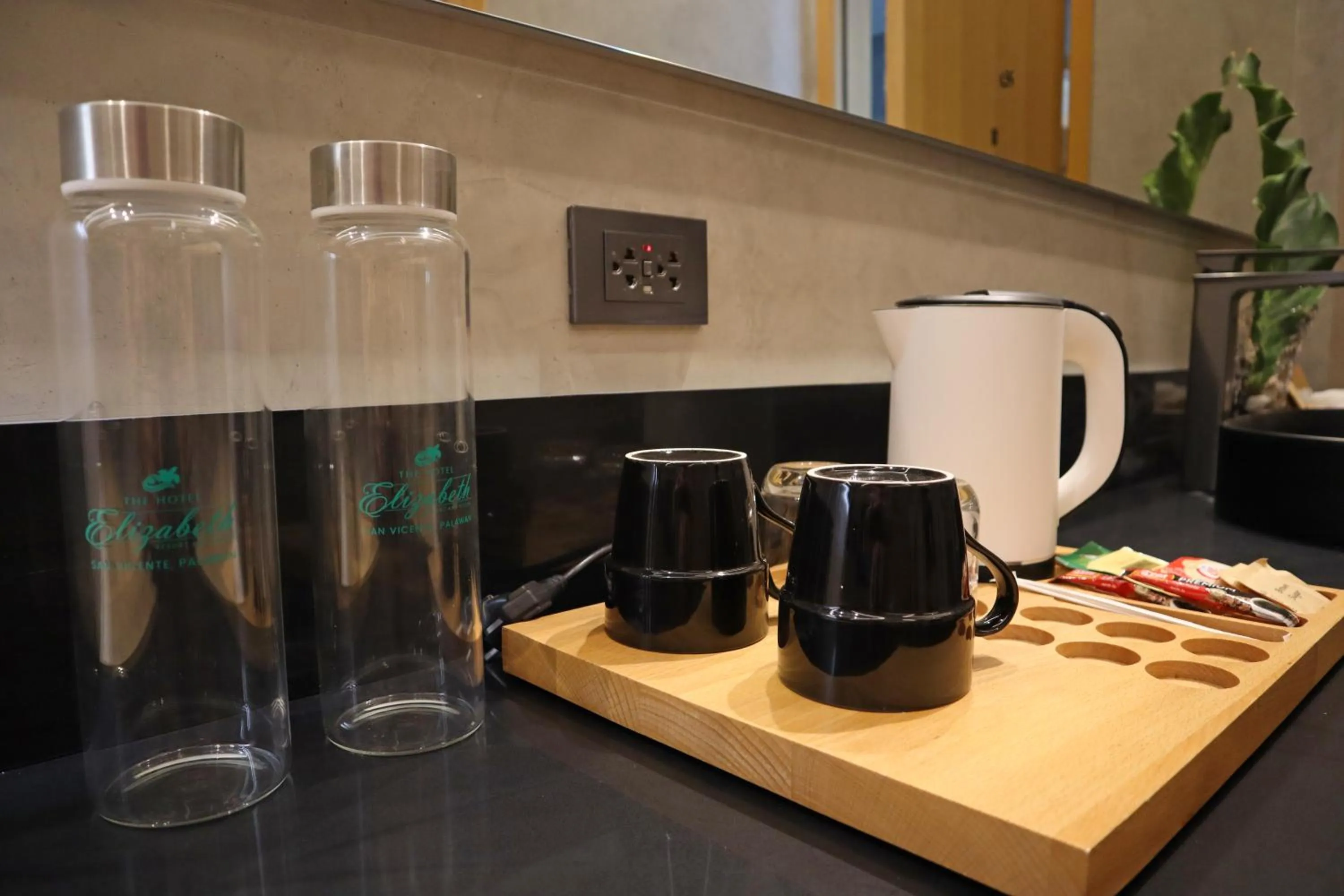 Coffee/tea facilities in The Hotel Elizabeth Resort and Villas - Long Beach San Vicente Palawan