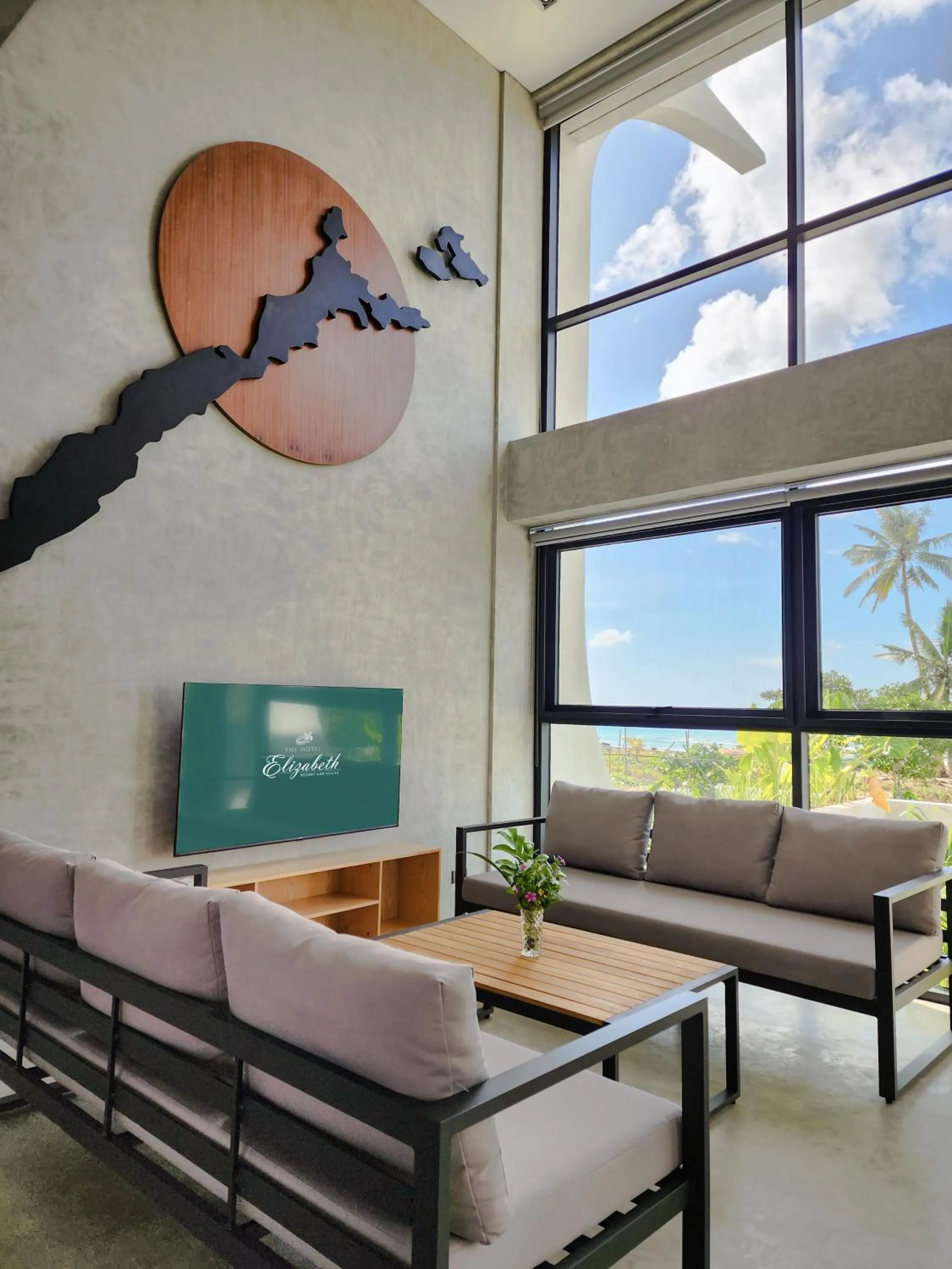 Living room in The Hotel Elizabeth Resort and Villas - Long Beach San Vicente Palawan