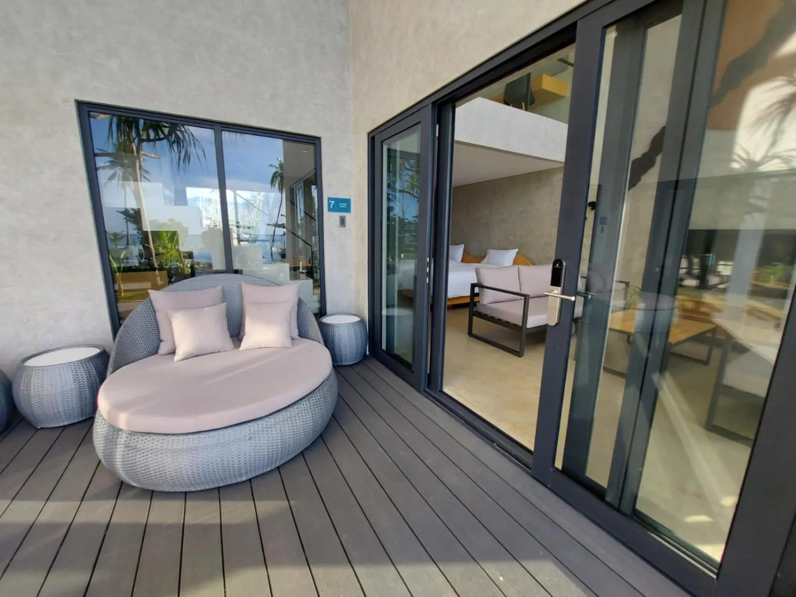 Patio in The Hotel Elizabeth Resort and Villas - Long Beach San Vicente Palawan