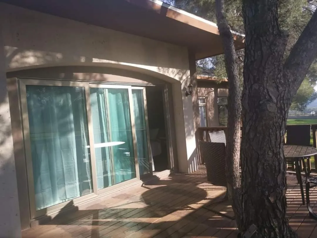 Balcony/Terrace in Omni Sancti Hotel Boutique & Polo Club