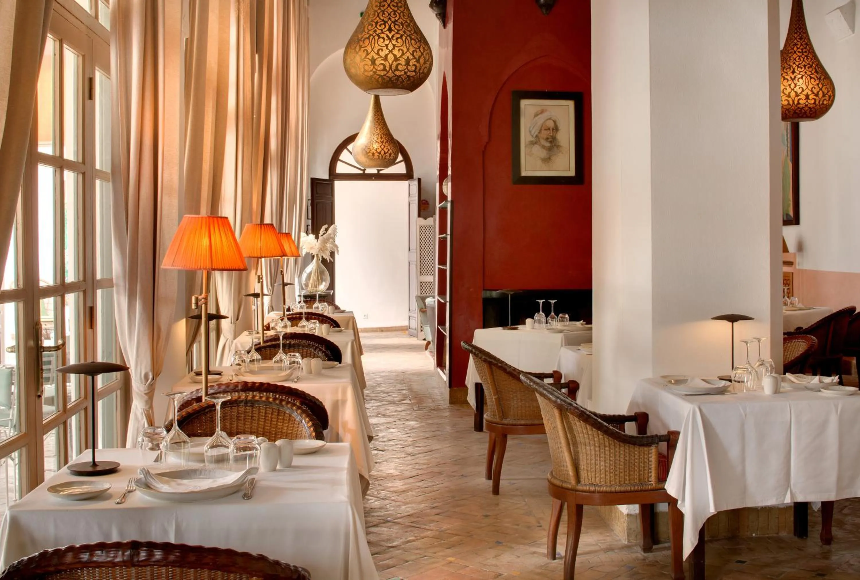 Restaurant/places to eat in Les Jardins De La Médina