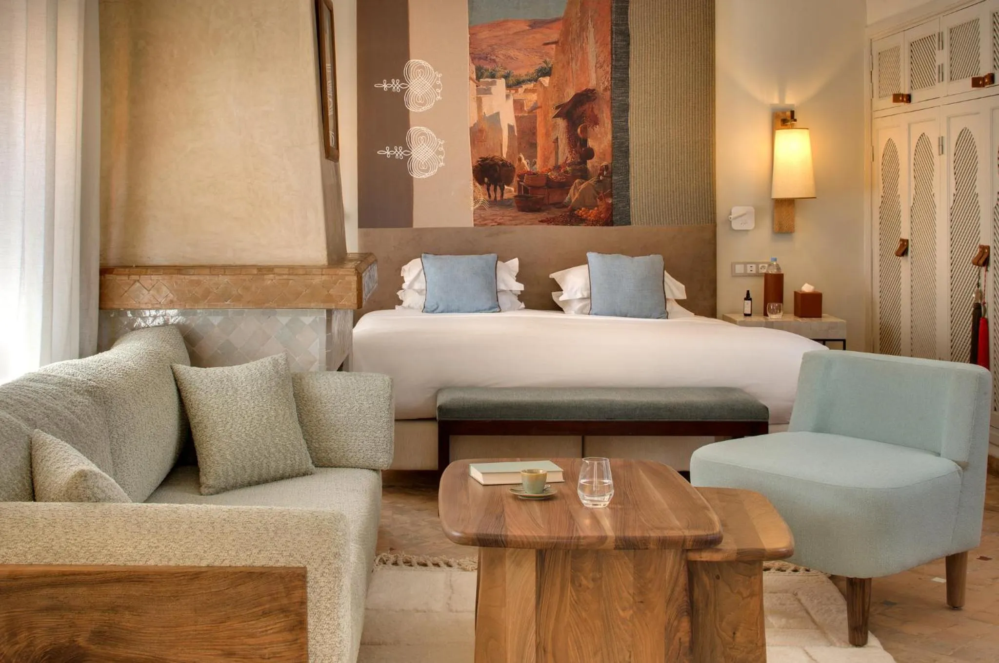 Bed in Les Jardins De La Médina