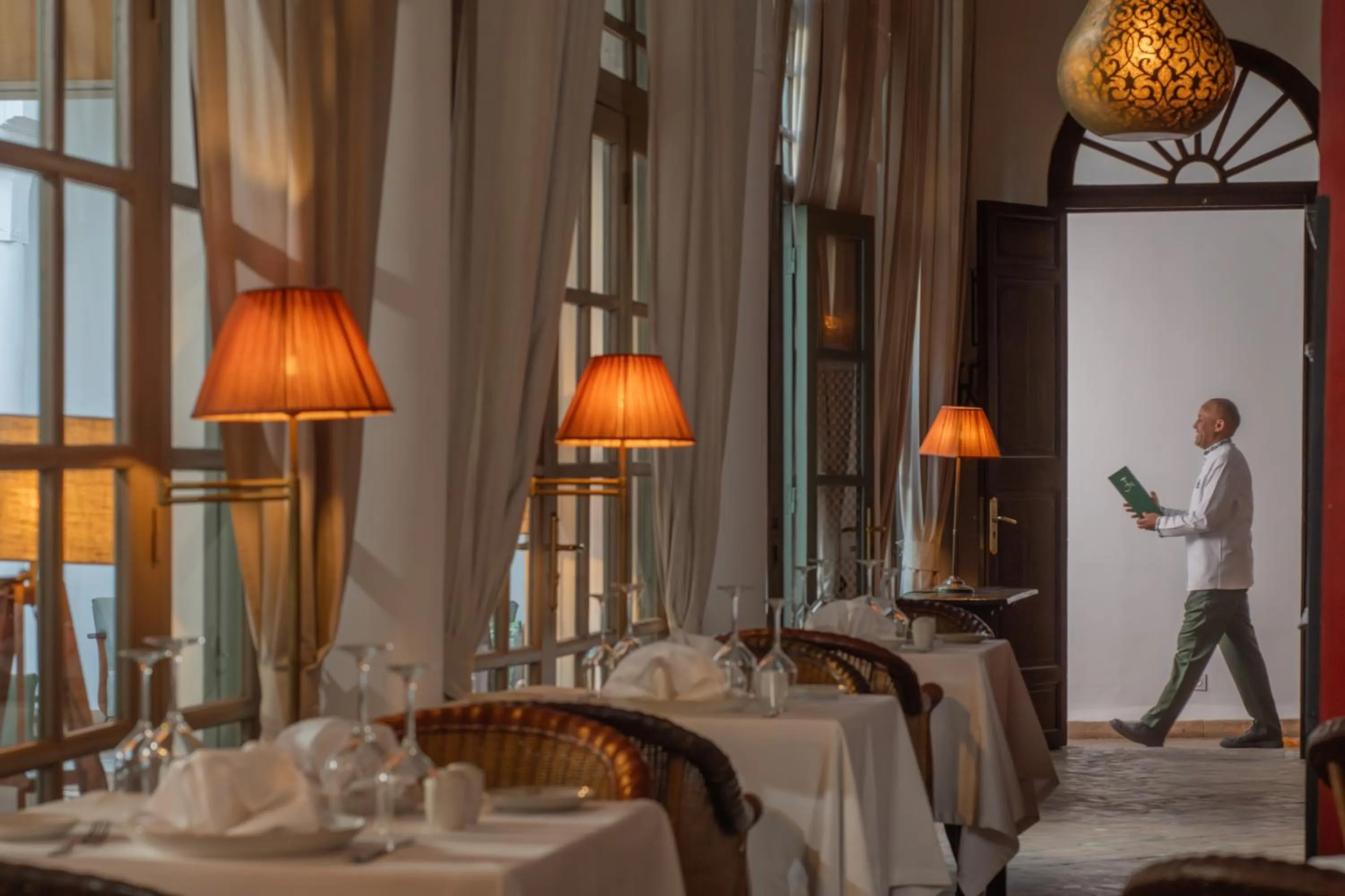 Restaurant/places to eat in Les Jardins De La Médina