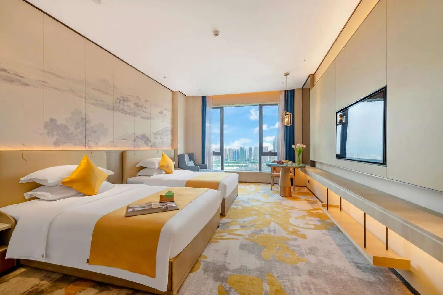 Photo of the whole room, Bed in Evwa Platinum Hotel