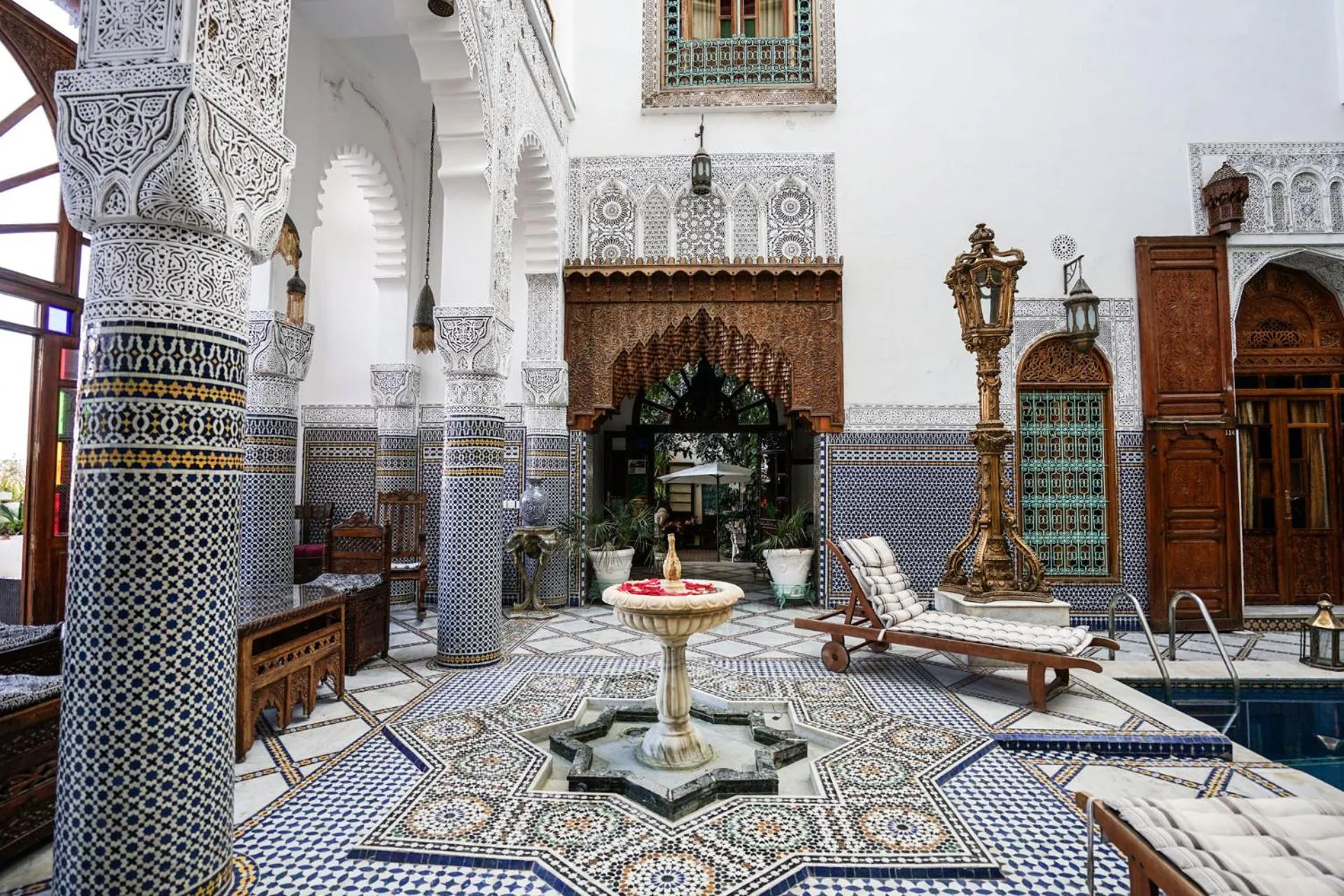 Floor plan in Riad Arabesque & Spa