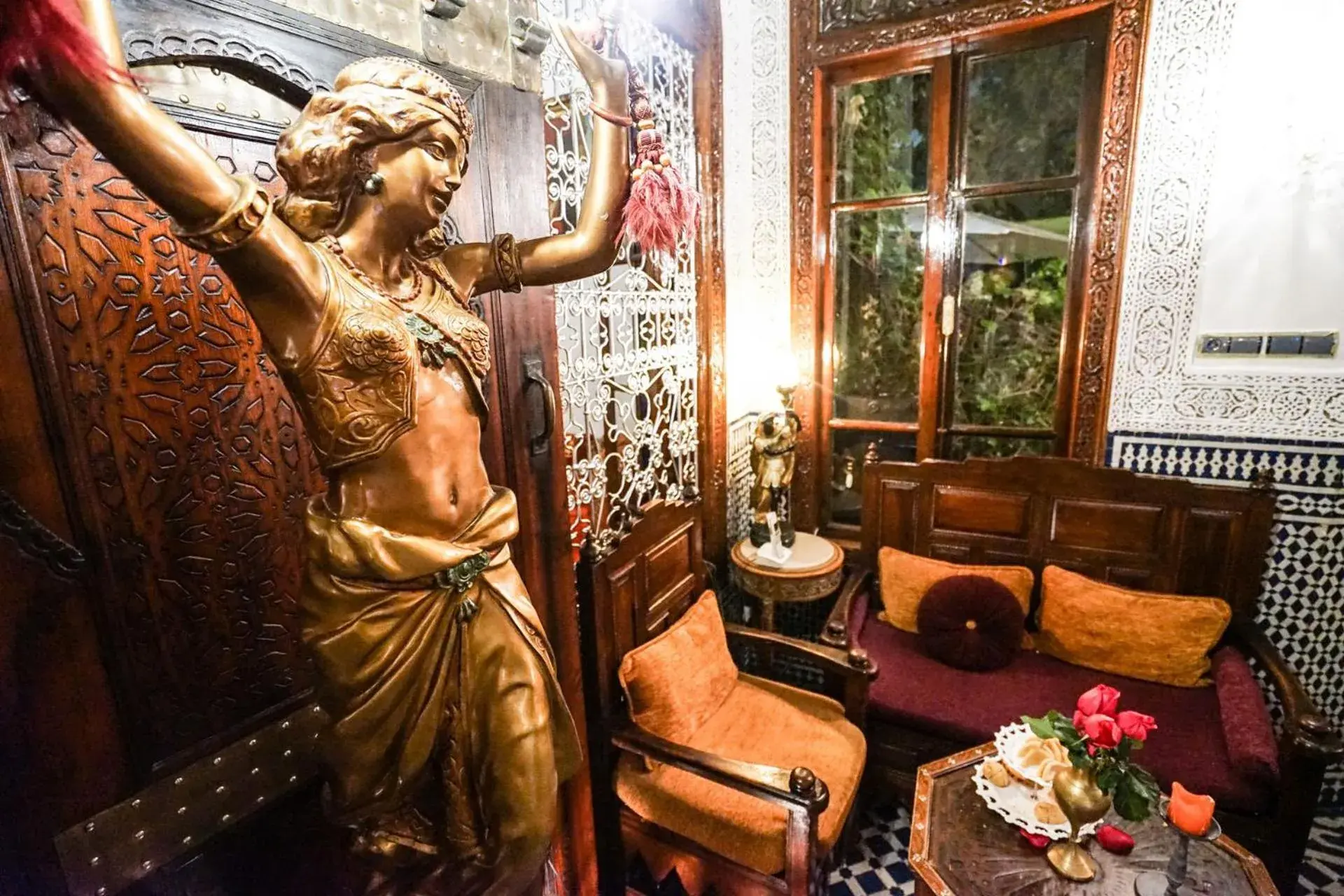 Lobby or reception in Riad Arabesque & Spa Lobby or reception in Riad Arabesque & Spa