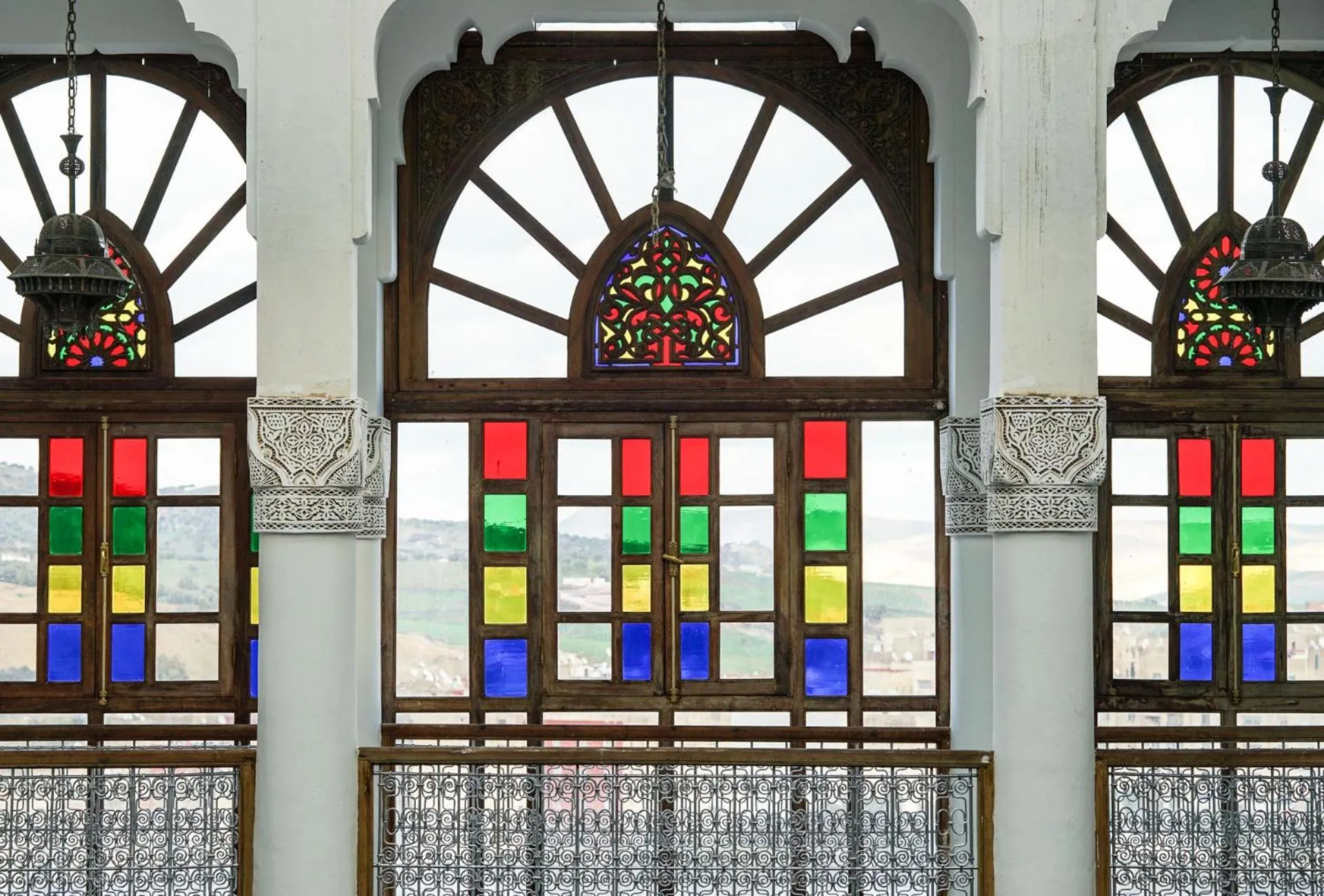 Bird's eye view in Riad Arabesque & Spa