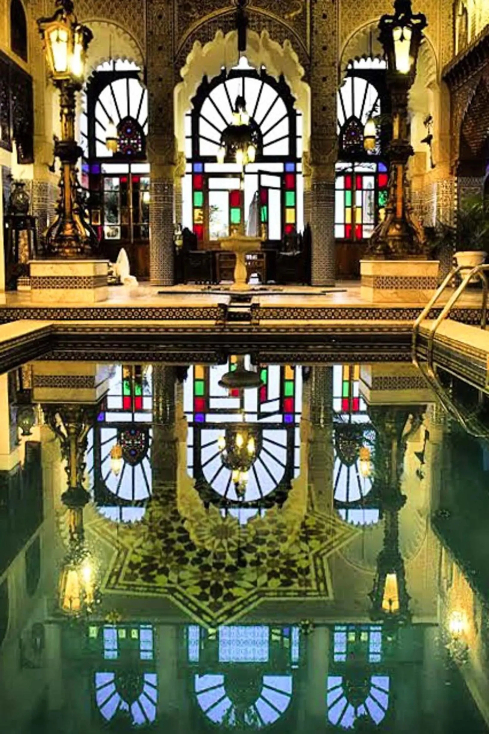 Decorative detail in Riad Arabesque & Spa