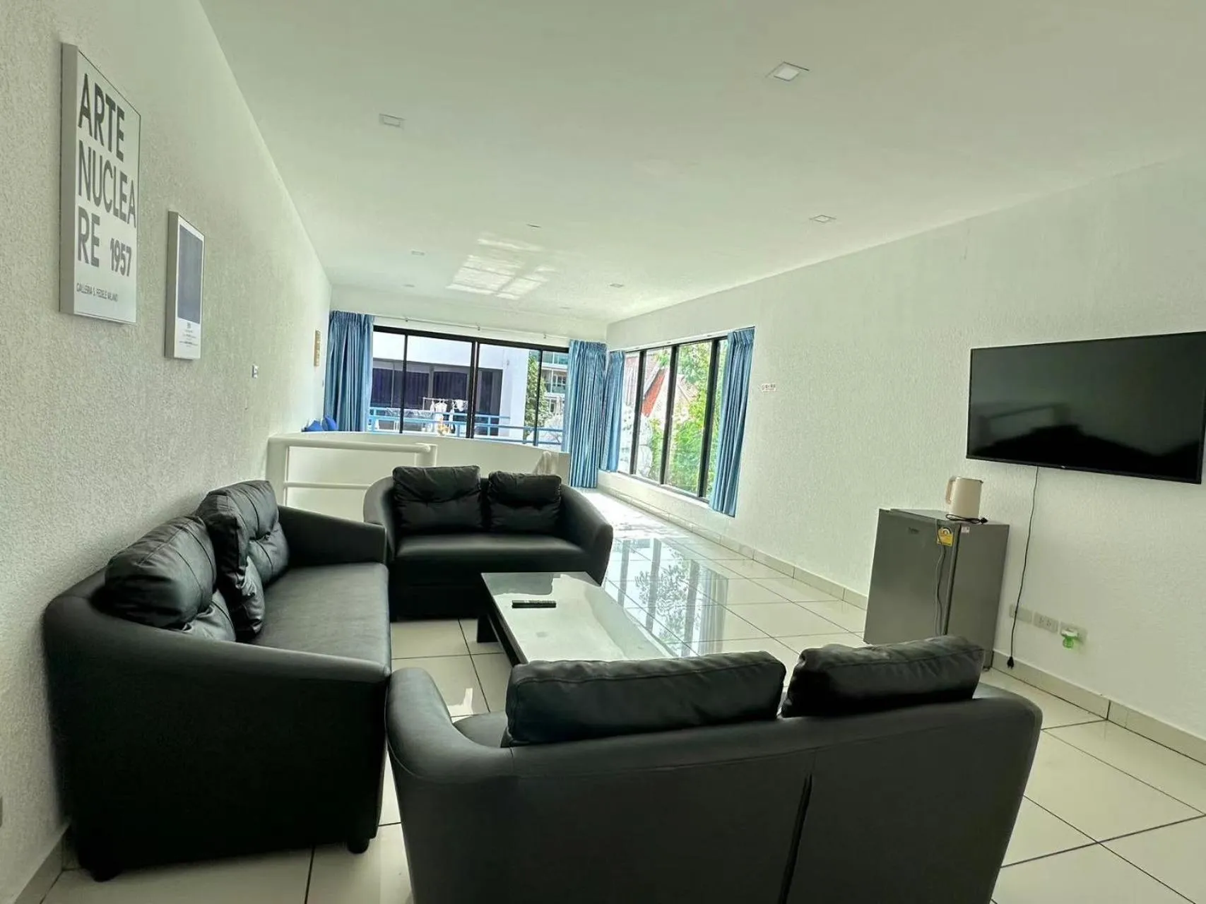 Seating area in Mona Lisa pool villa