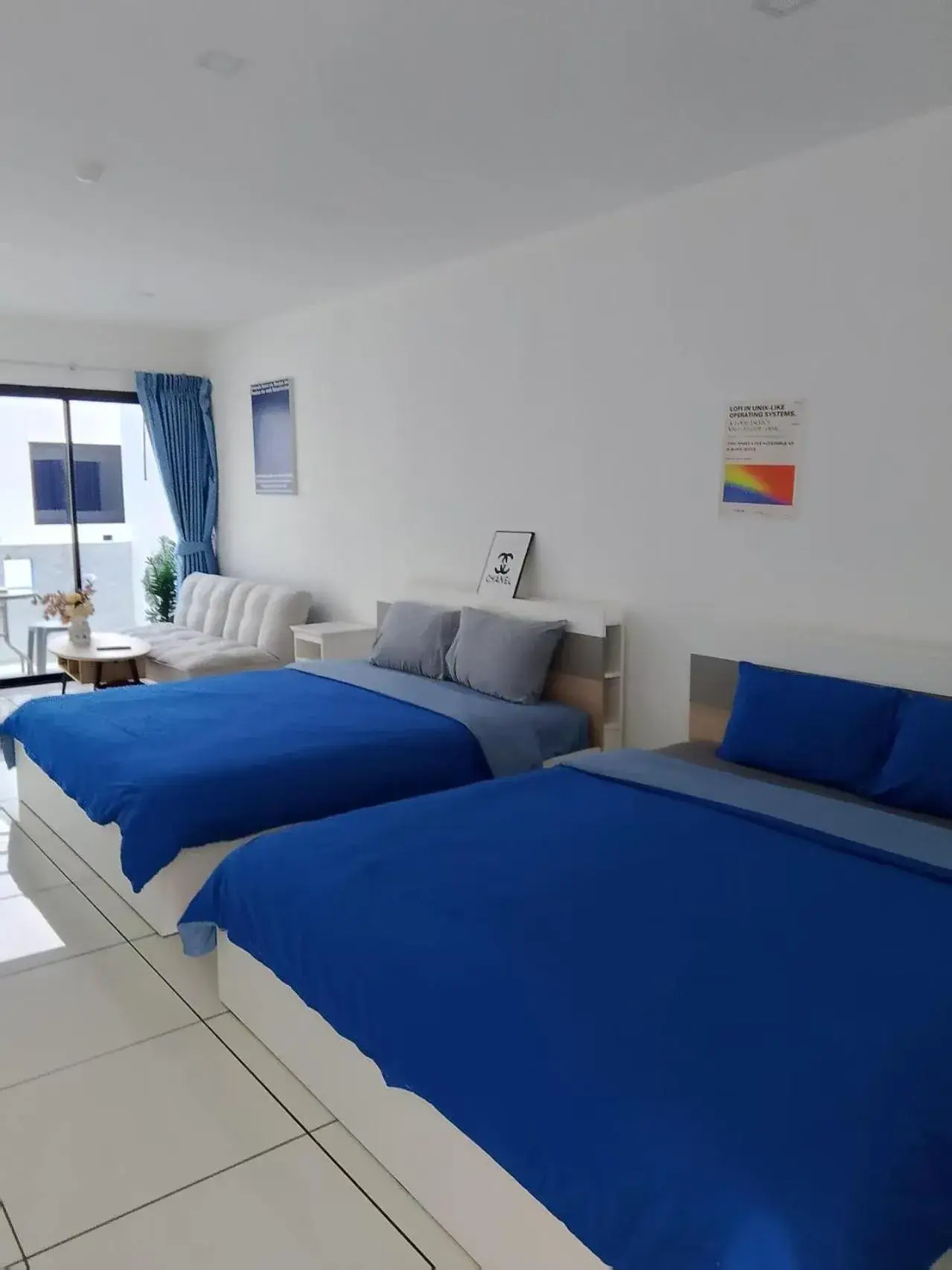 Bed in Mona Lisa pool villa Bed in Mona Lisa pool villa