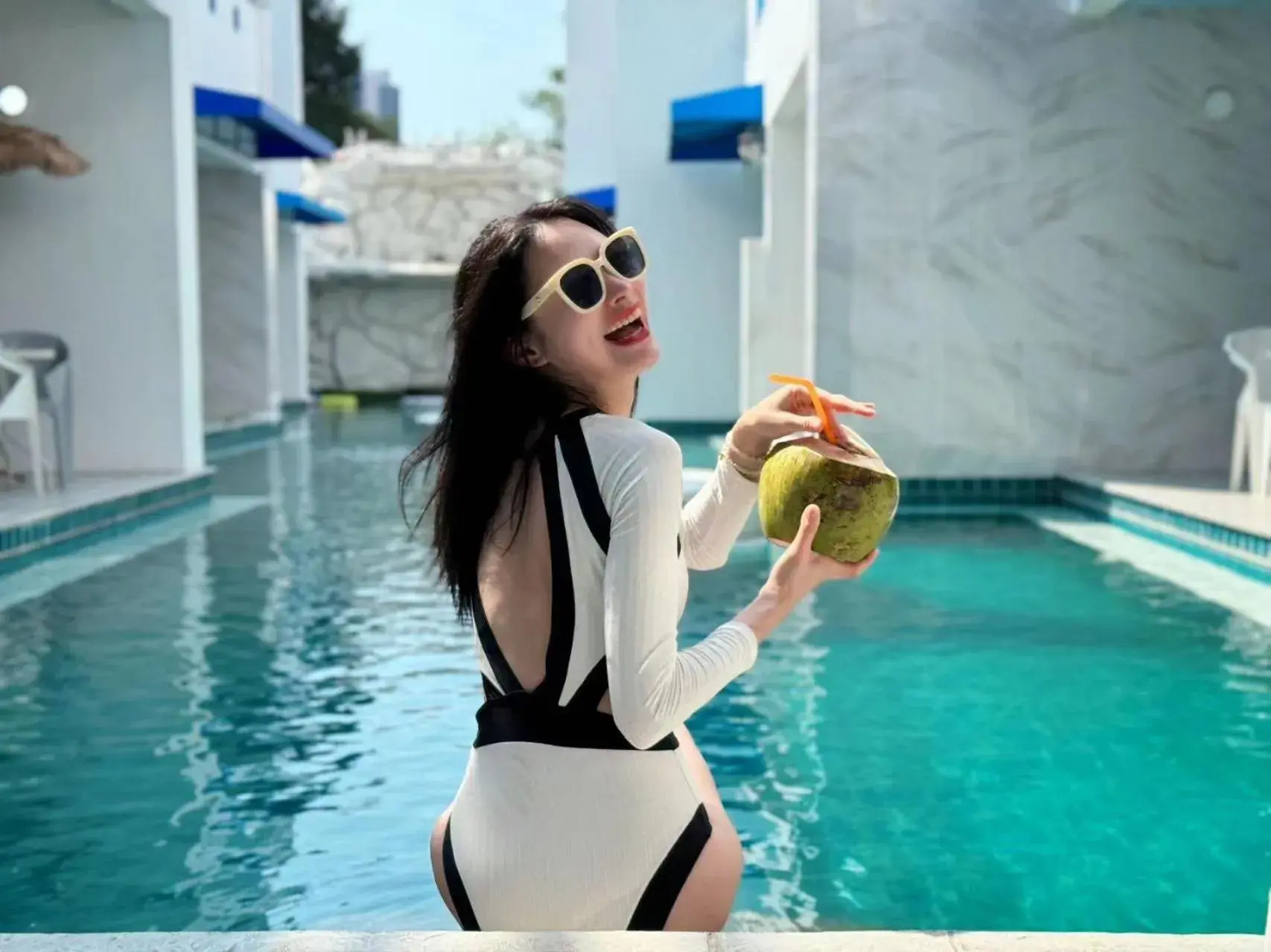 Pool view in Mona Lisa pool villa Pool view in Mona Lisa pool villa