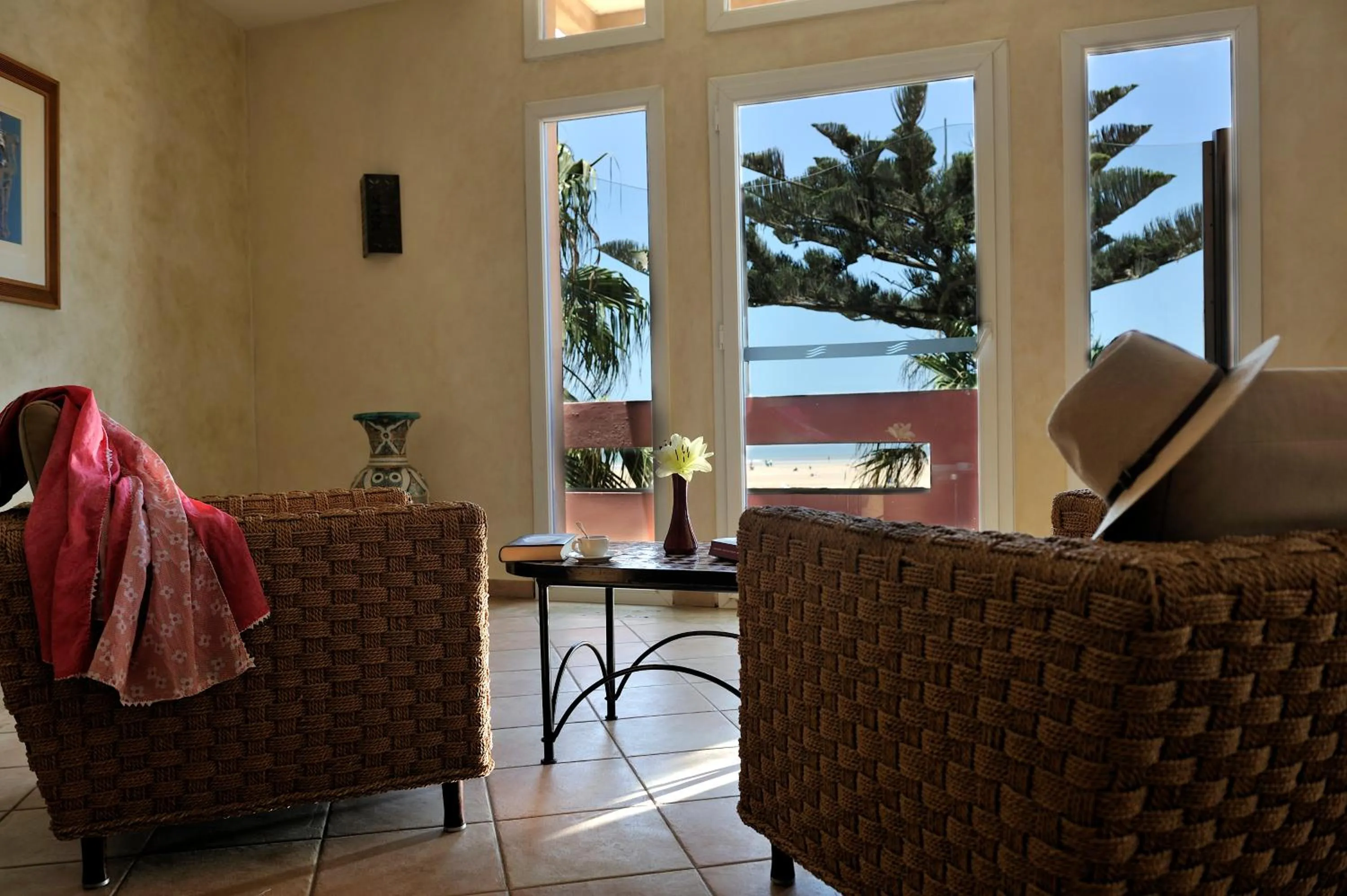 Seating area in Le Médina Essaouira Thalassa Sea & Spa - MGallery Collection