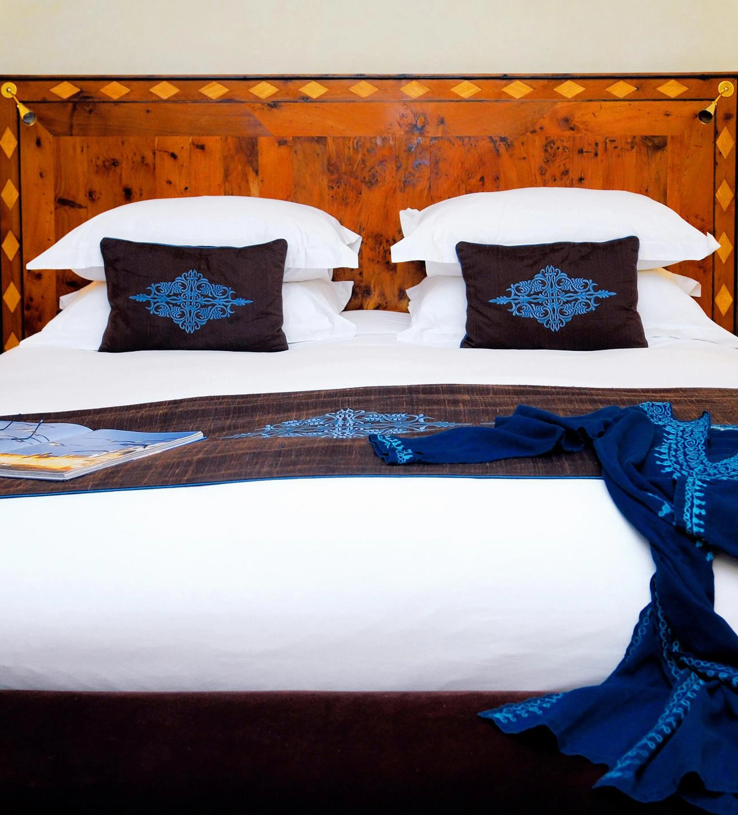 Bed in Le Médina Essaouira Thalassa Sea & Spa - MGallery Collection