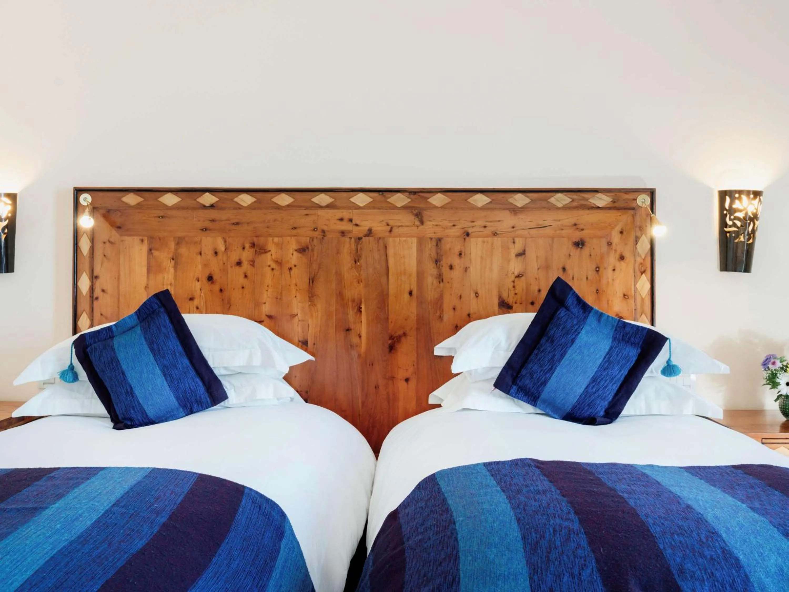 Photo of the whole room, Bed in Le Médina Essaouira Thalassa Sea & Spa - MGallery Collection