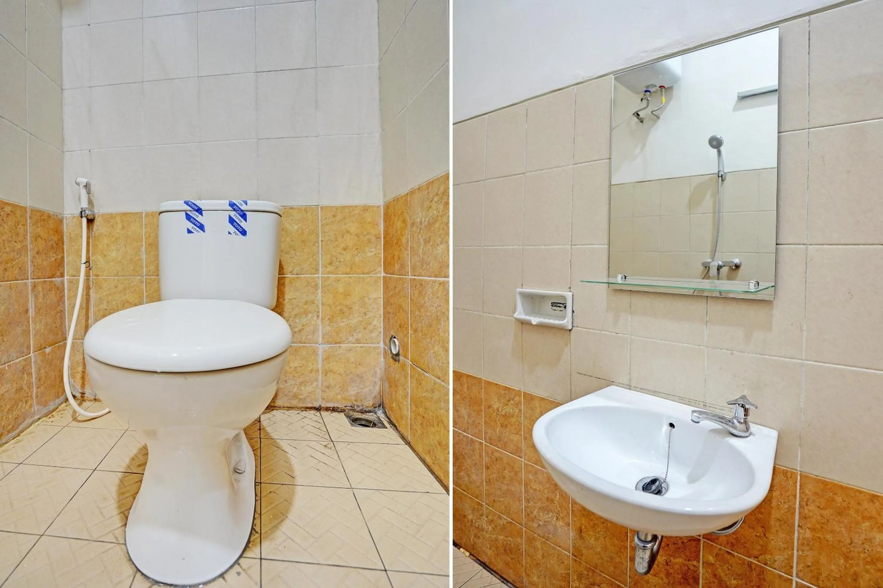 Bathroom in Hotel O Sunlo Cozy Home Family Homestay Syariah