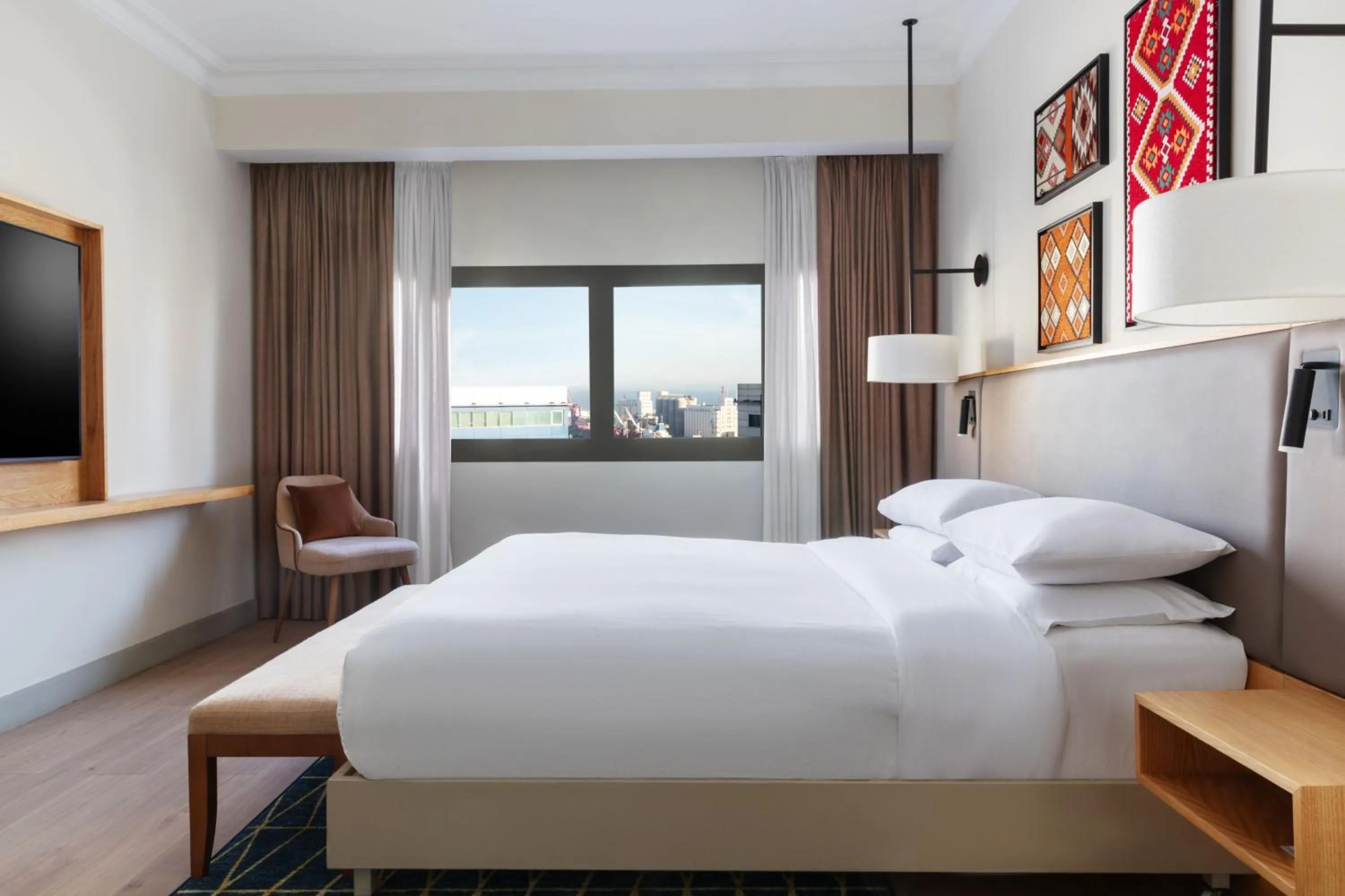 Photo of the whole room, Bed in Casablanca Marriott Hotel