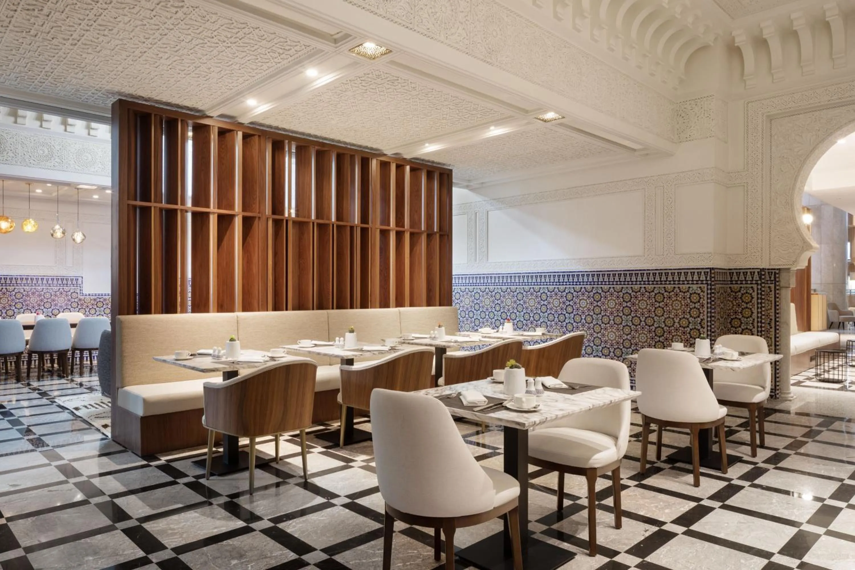 Restaurant/places to eat in Casablanca Marriott Hotel