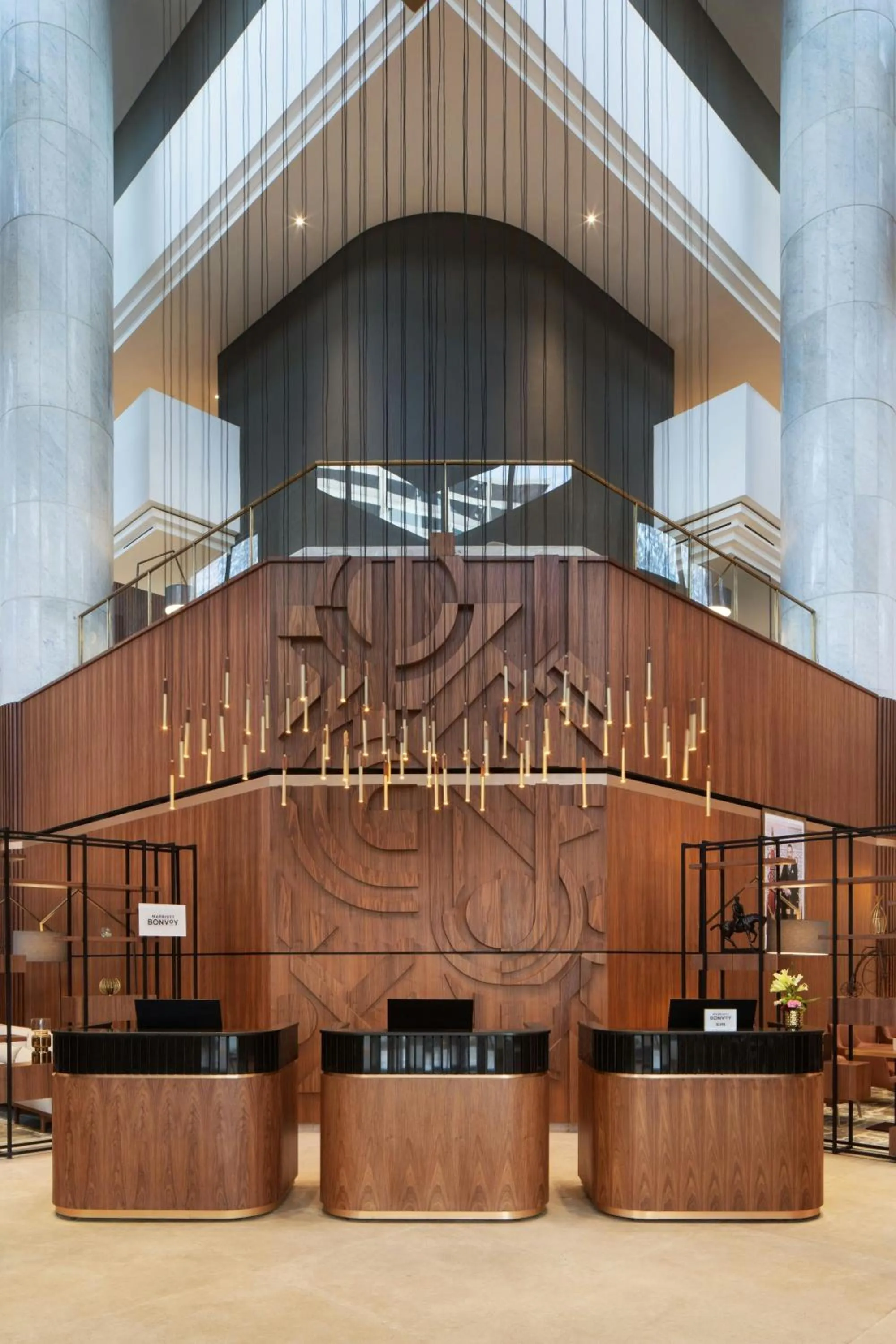 Lobby or reception in Casablanca Marriott Hotel