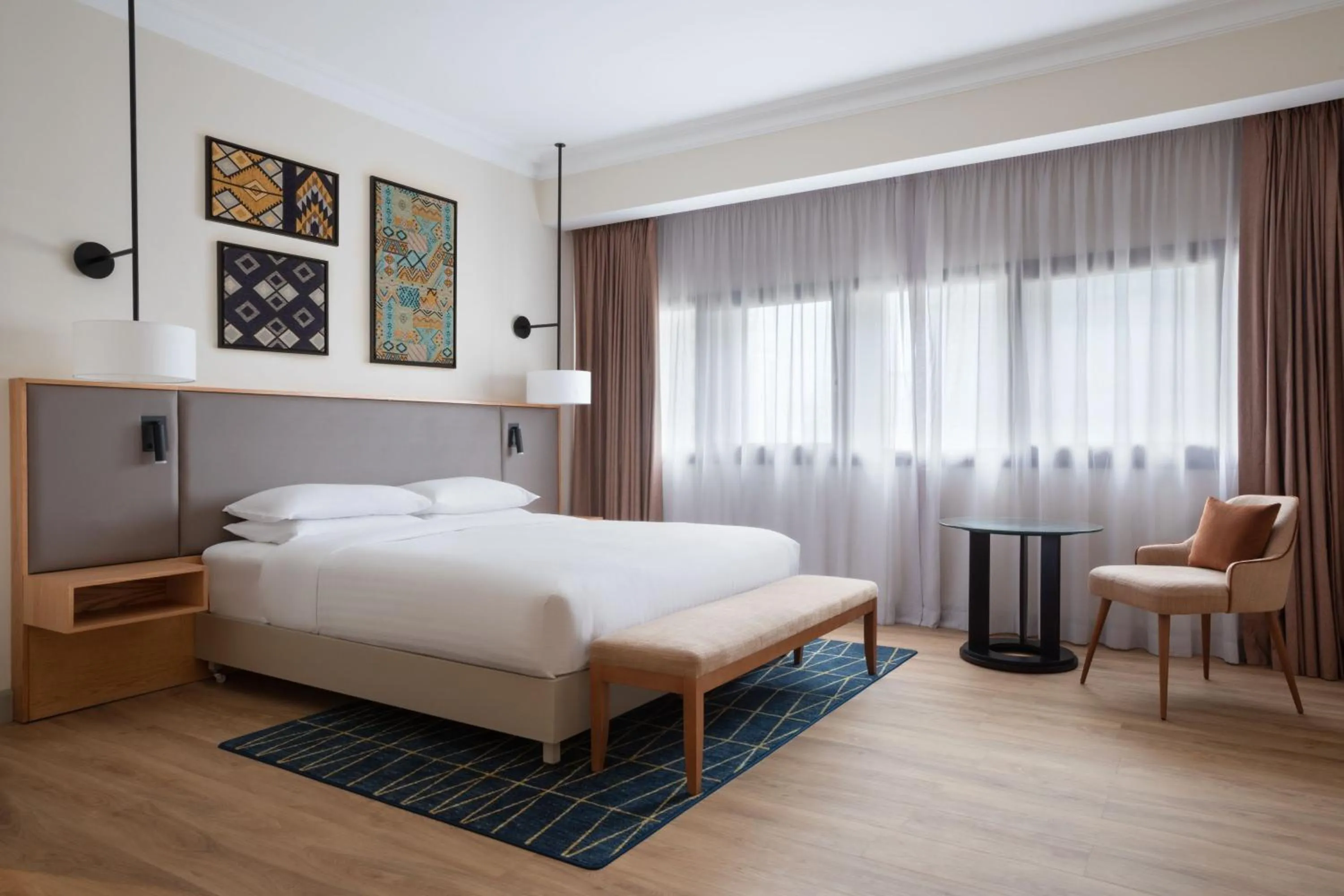 Photo of the whole room, Bed in Casablanca Marriott Hotel