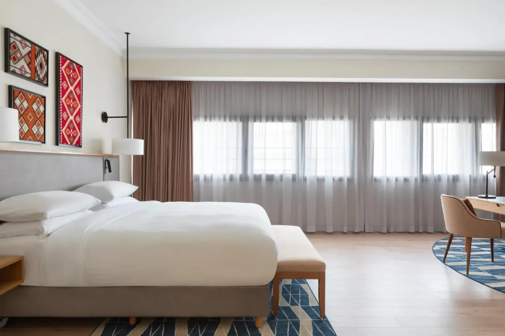 One-Bedroom Executive Suite with M Club Lounge Access in Casablanca Marriott Hotel One-Bedroom Executive Suite with M Club Lounge Access in Casablanca Marriott Hotel