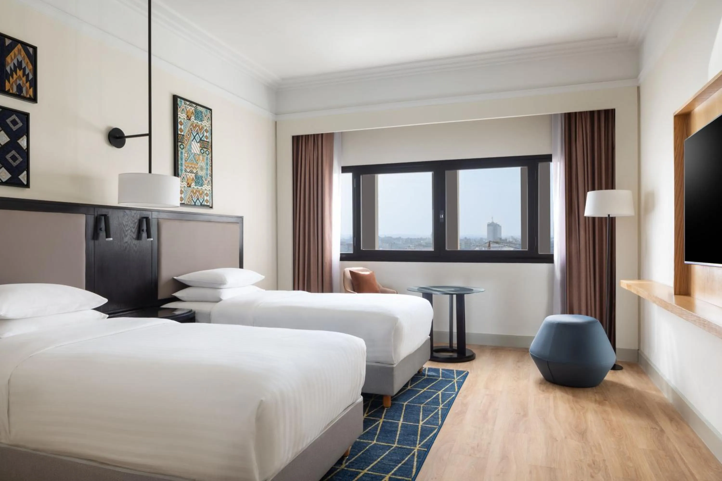 Photo of the whole room, Bed in Casablanca Marriott Hotel