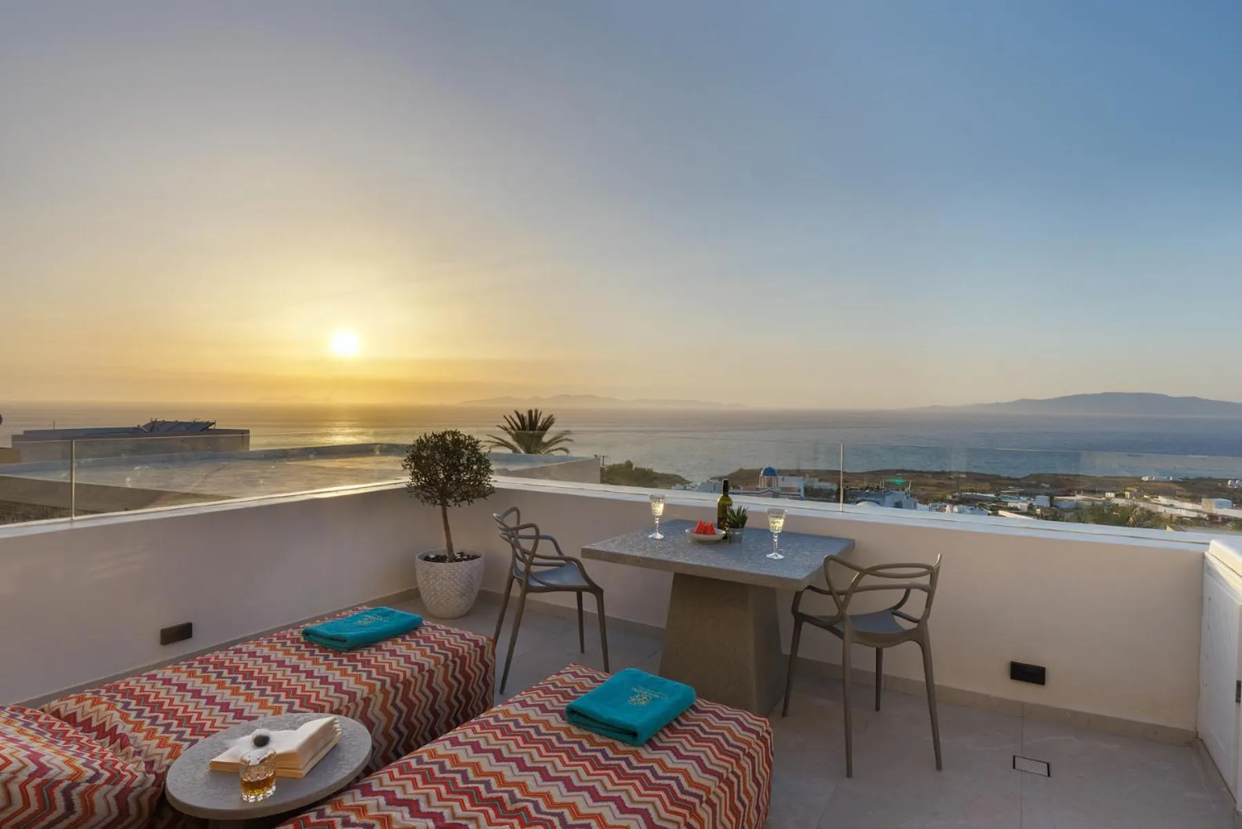 Balcony/Terrace in La Madeleine Oia