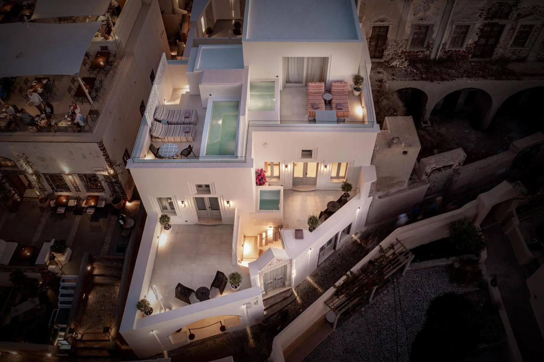 Neighbourhood in La Madeleine Oia