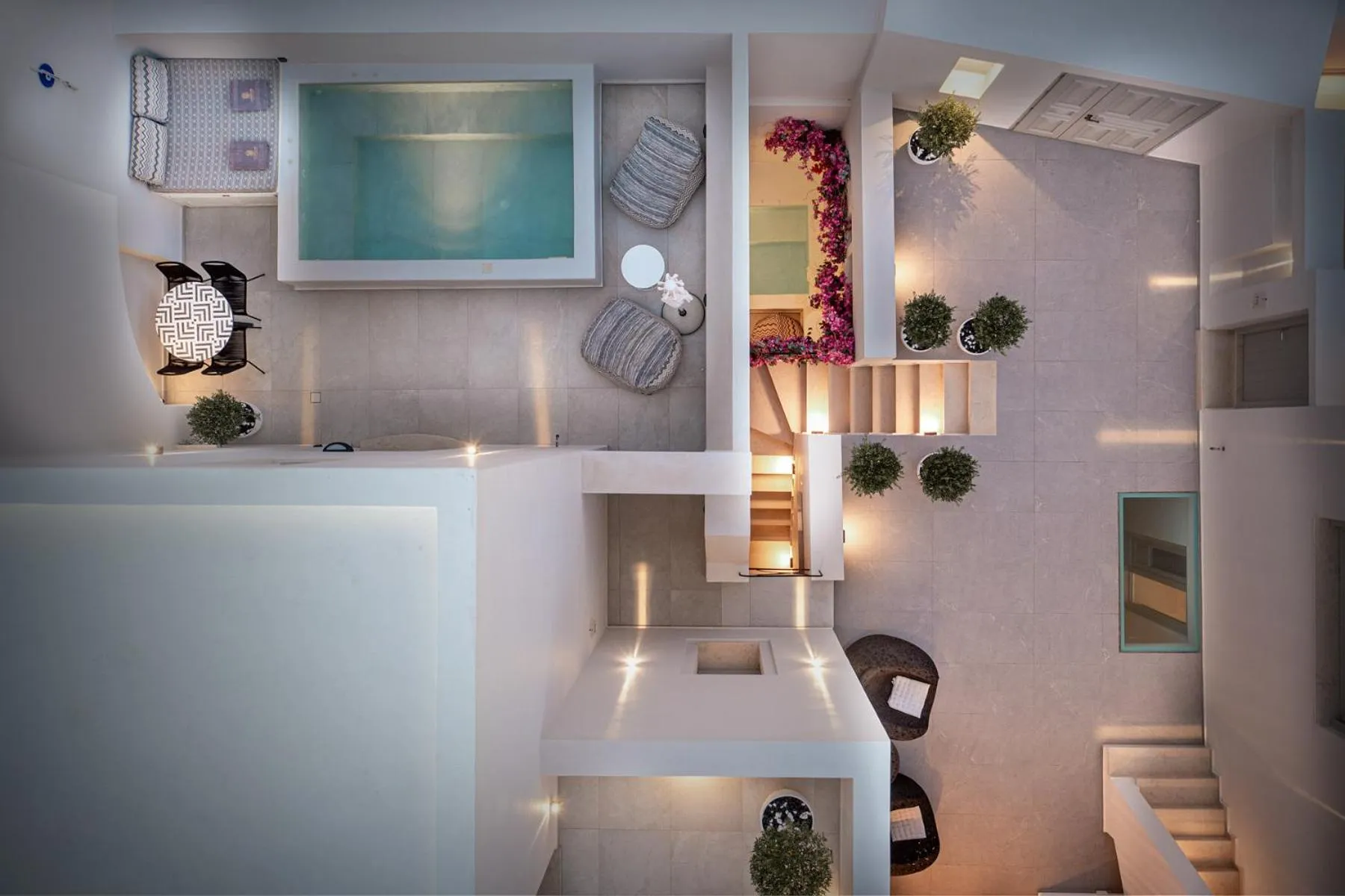 Balcony/Terrace in La Madeleine Oia