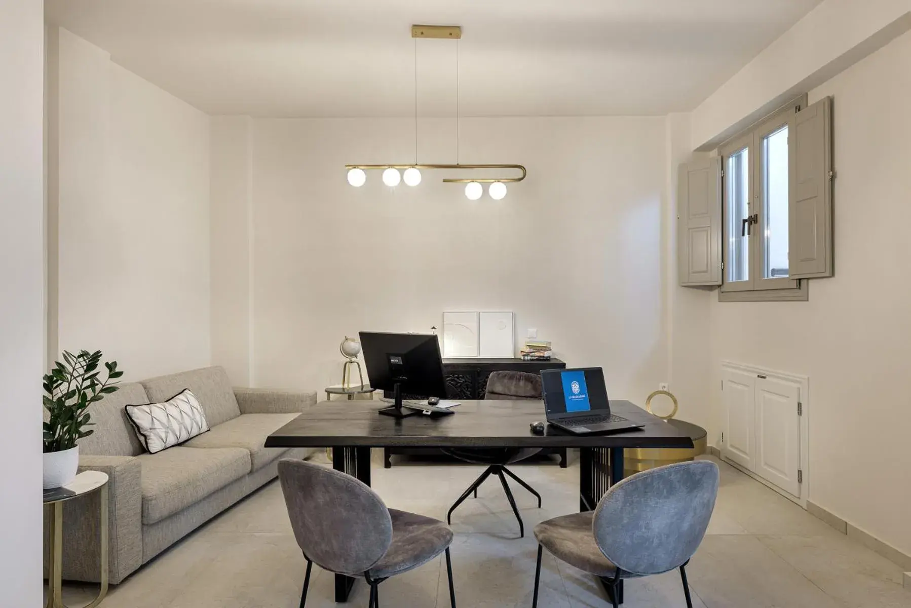 Lobby or reception in La Madeleine Oia Lobby or reception in La Madeleine Oia