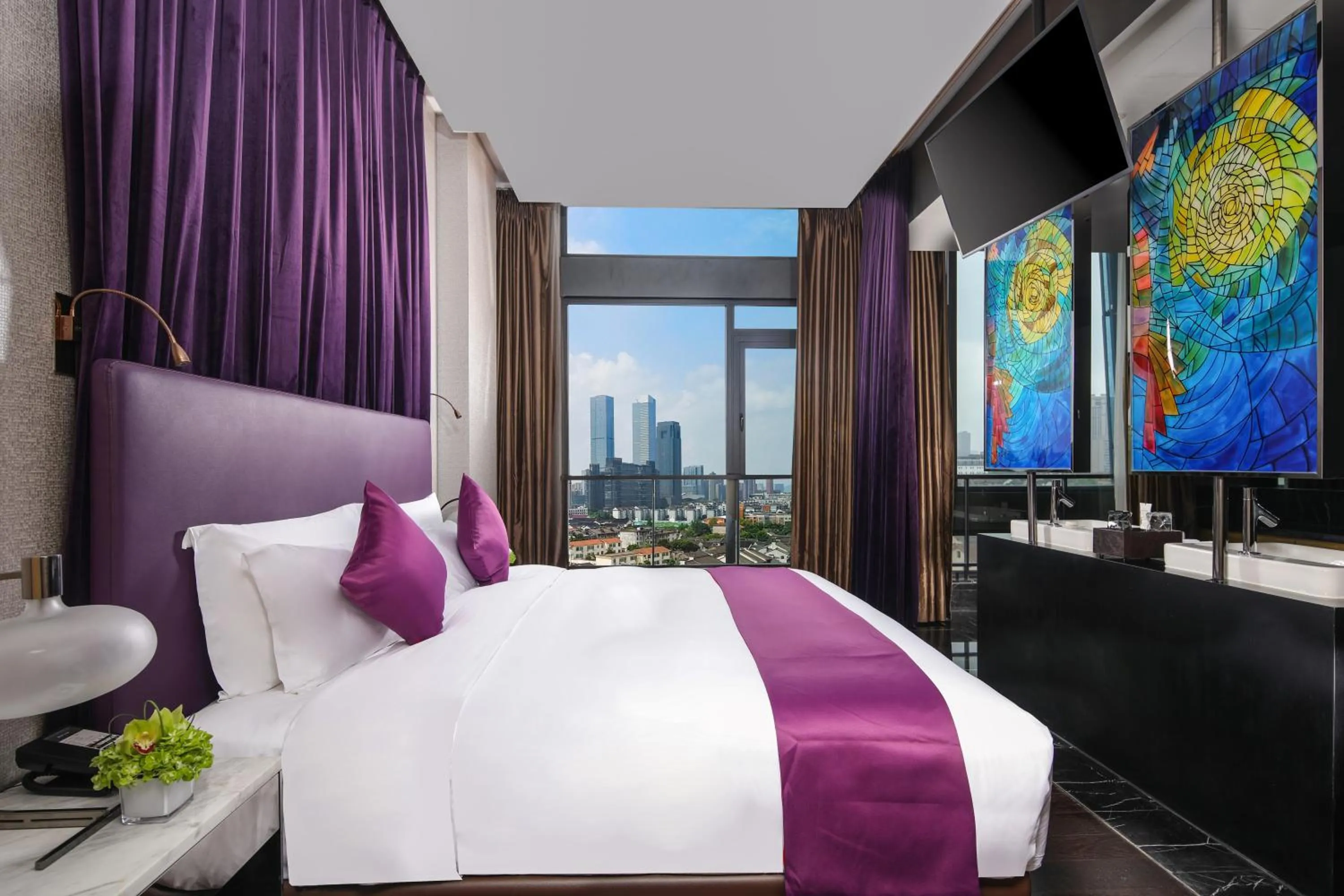 Bedroom, Bed in Rocase Boutique Hotel Wuxi