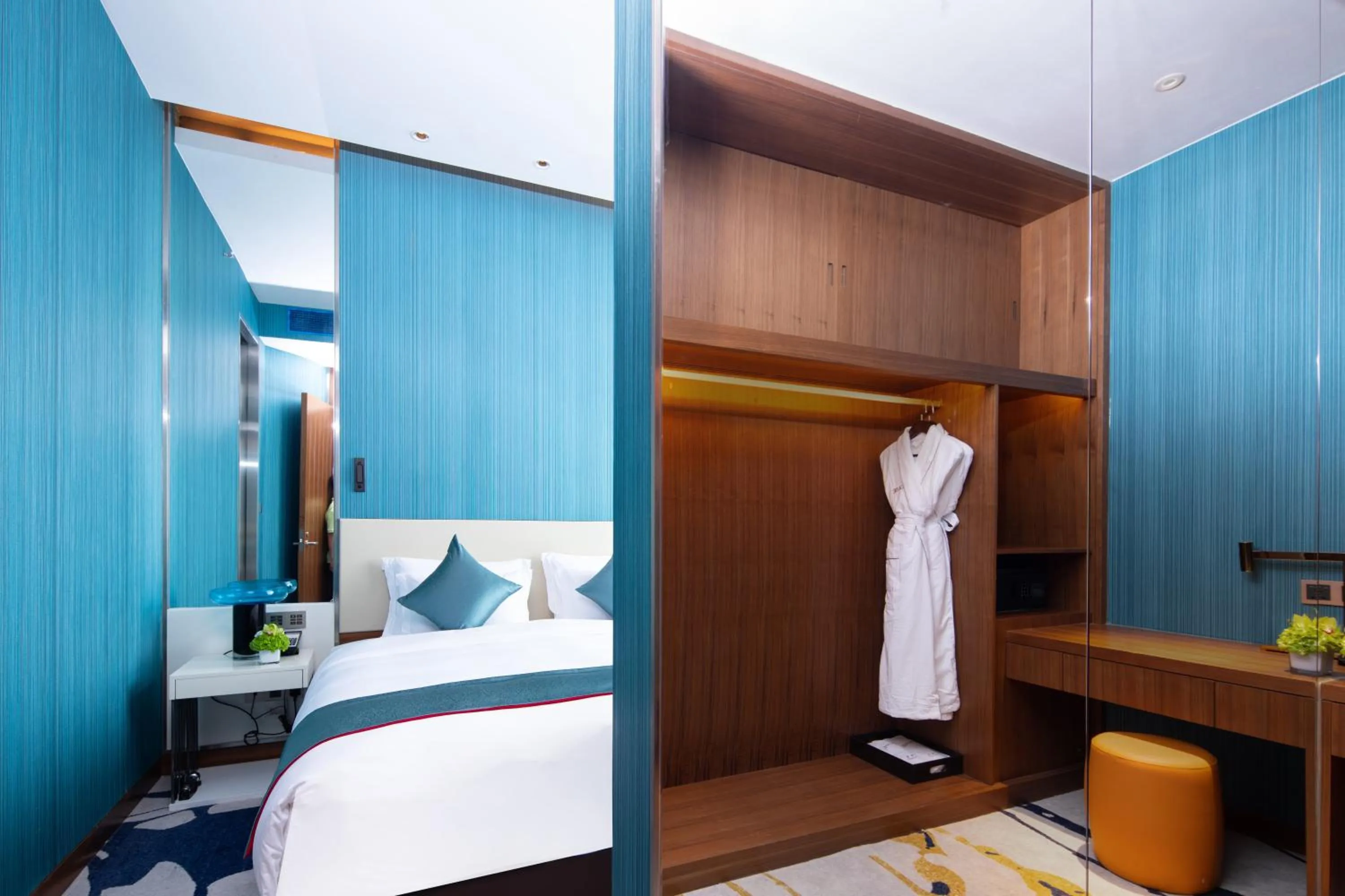 Bedroom, Bed in Rocase Boutique Hotel Wuxi