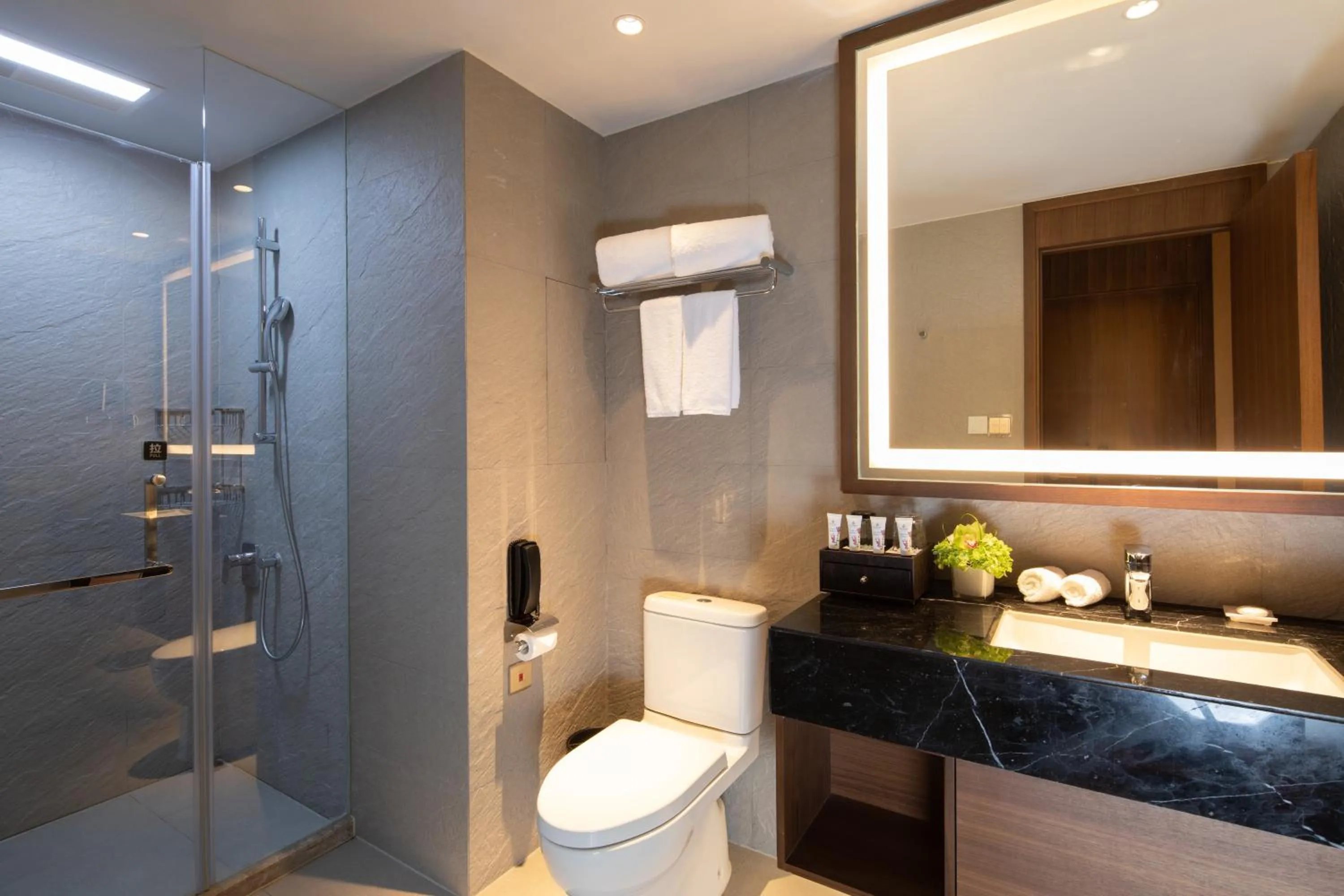 Toilet in Rocase Boutique Hotel Wuxi