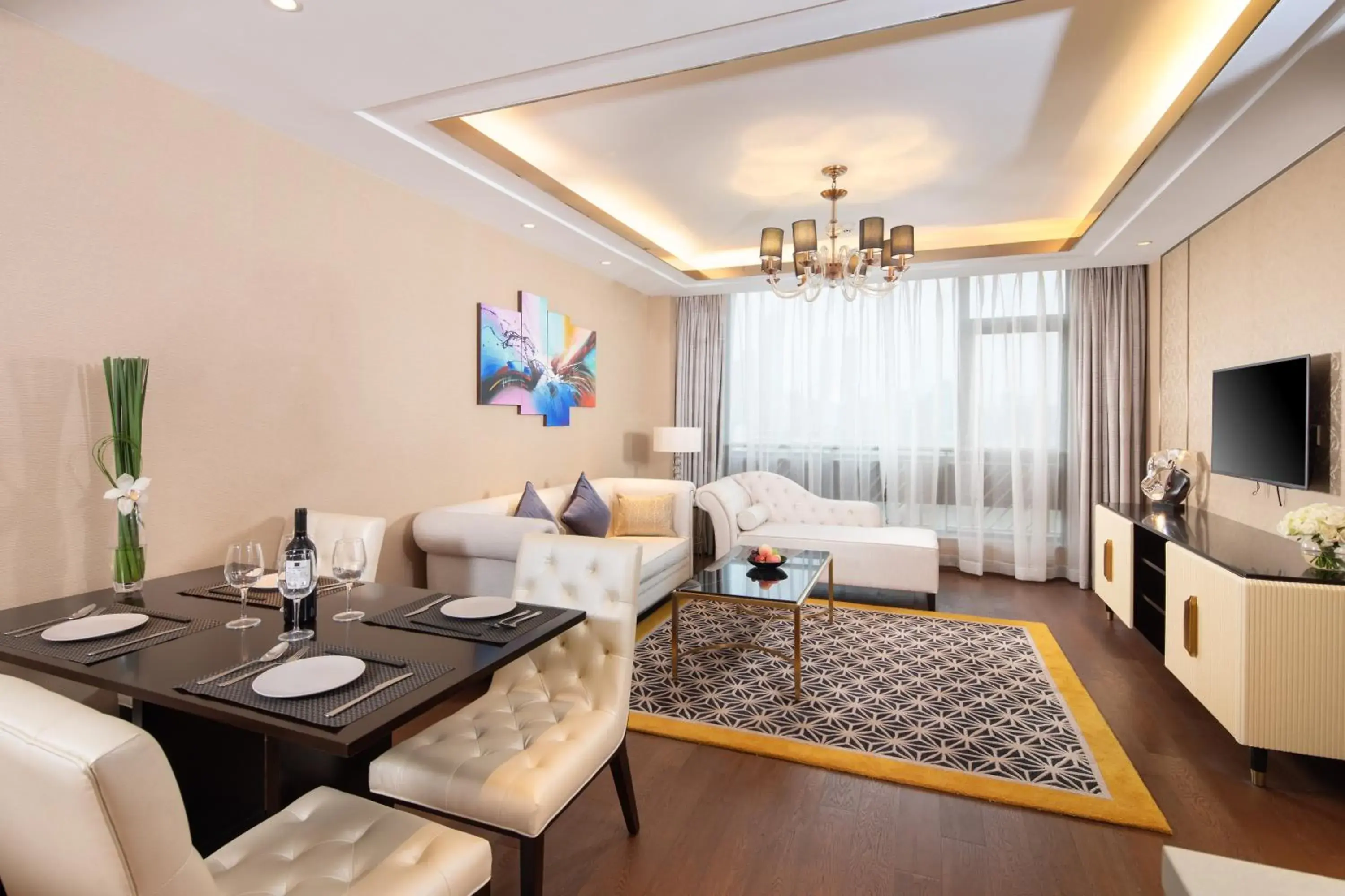 Deluxe Two Bedroom in Rocase Boutique Hotel Wuxi Deluxe Two Bedroom in Rocase Boutique Hotel Wuxi