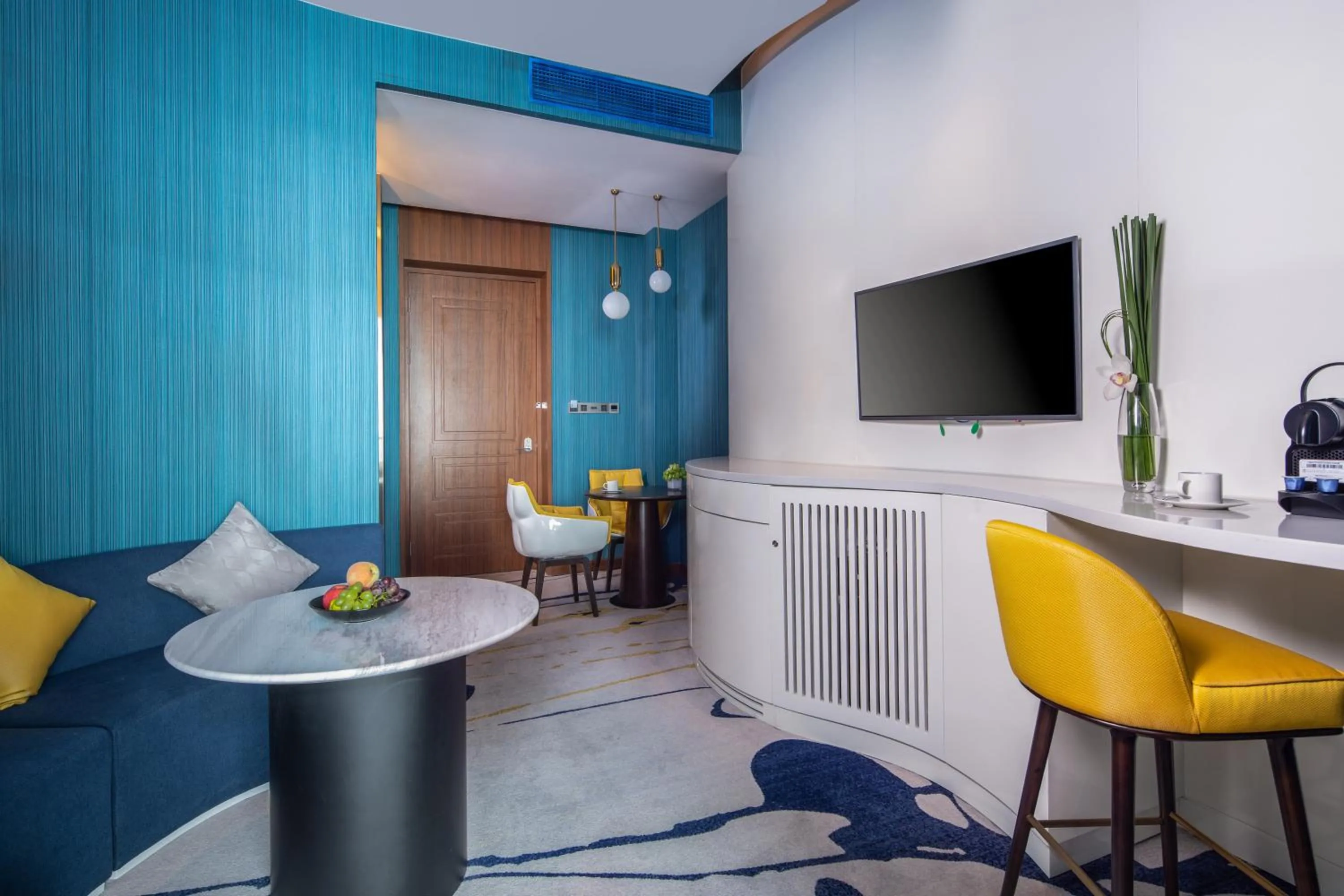 Living room in Rocase Boutique Hotel Wuxi