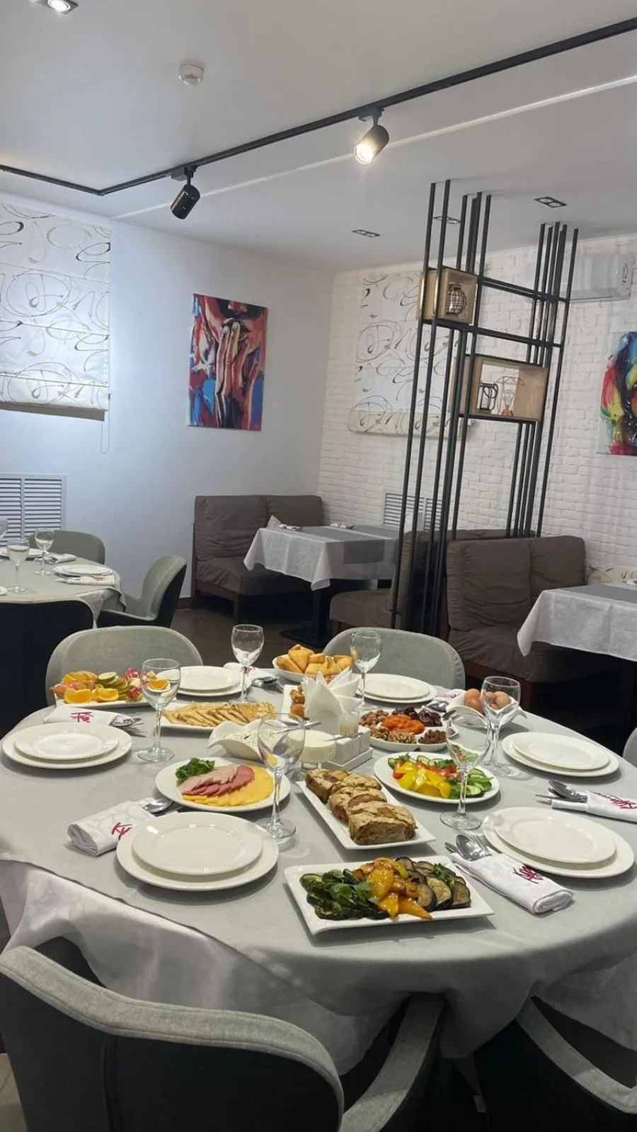 Breakfast in Kurmet Hotel