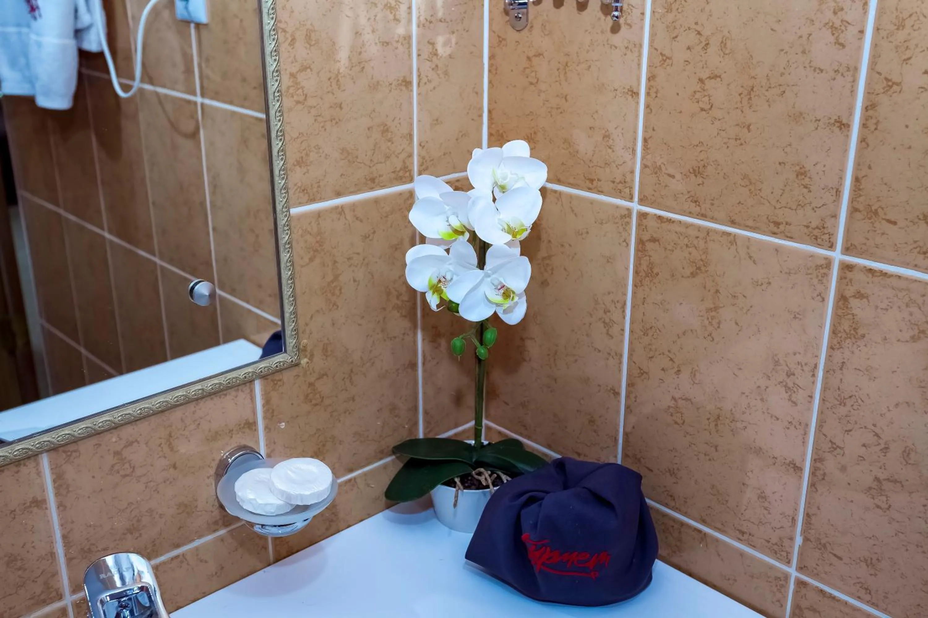 Bathroom in Kurmet Hotel