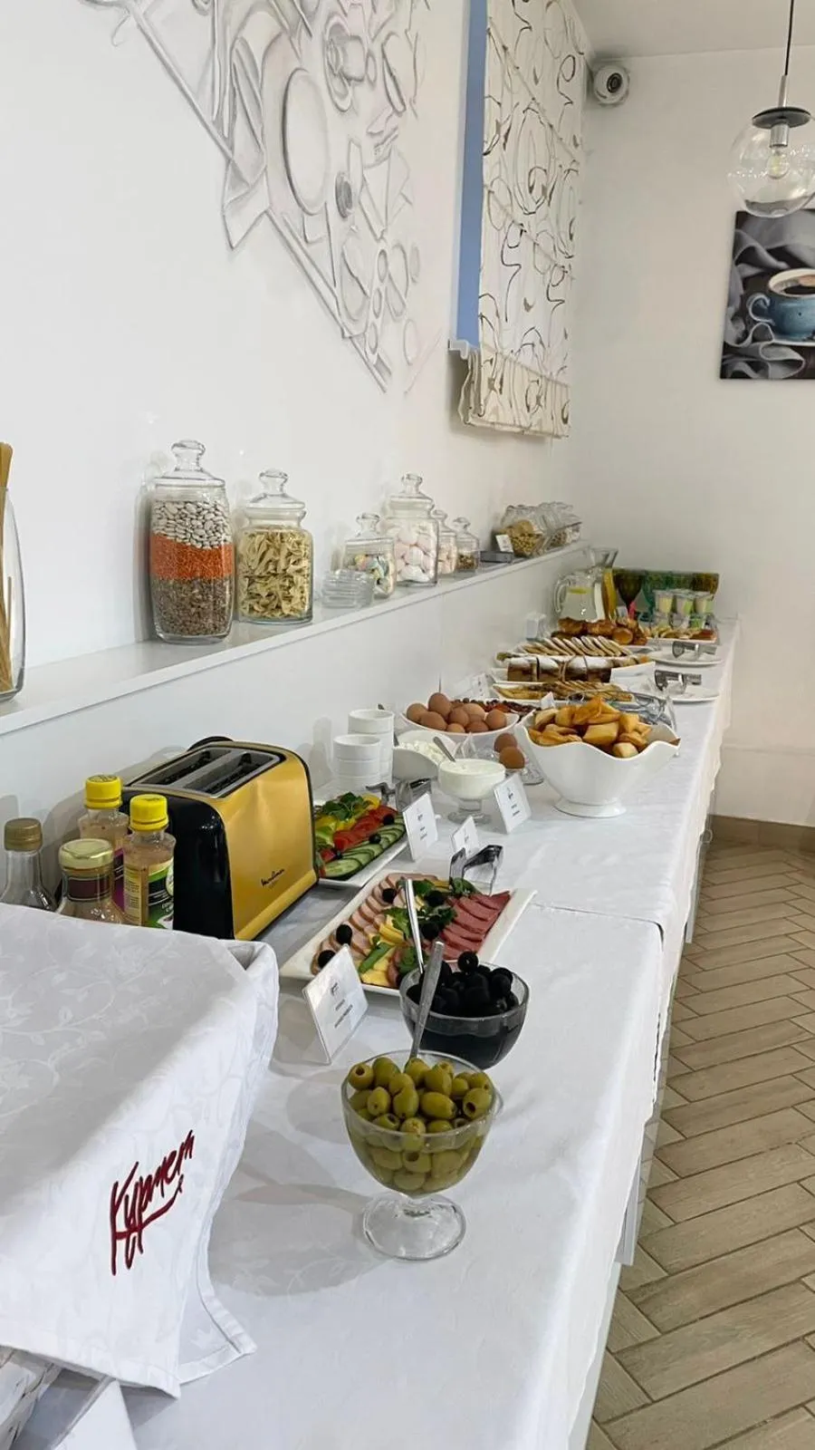 Breakfast in Kurmet Hotel