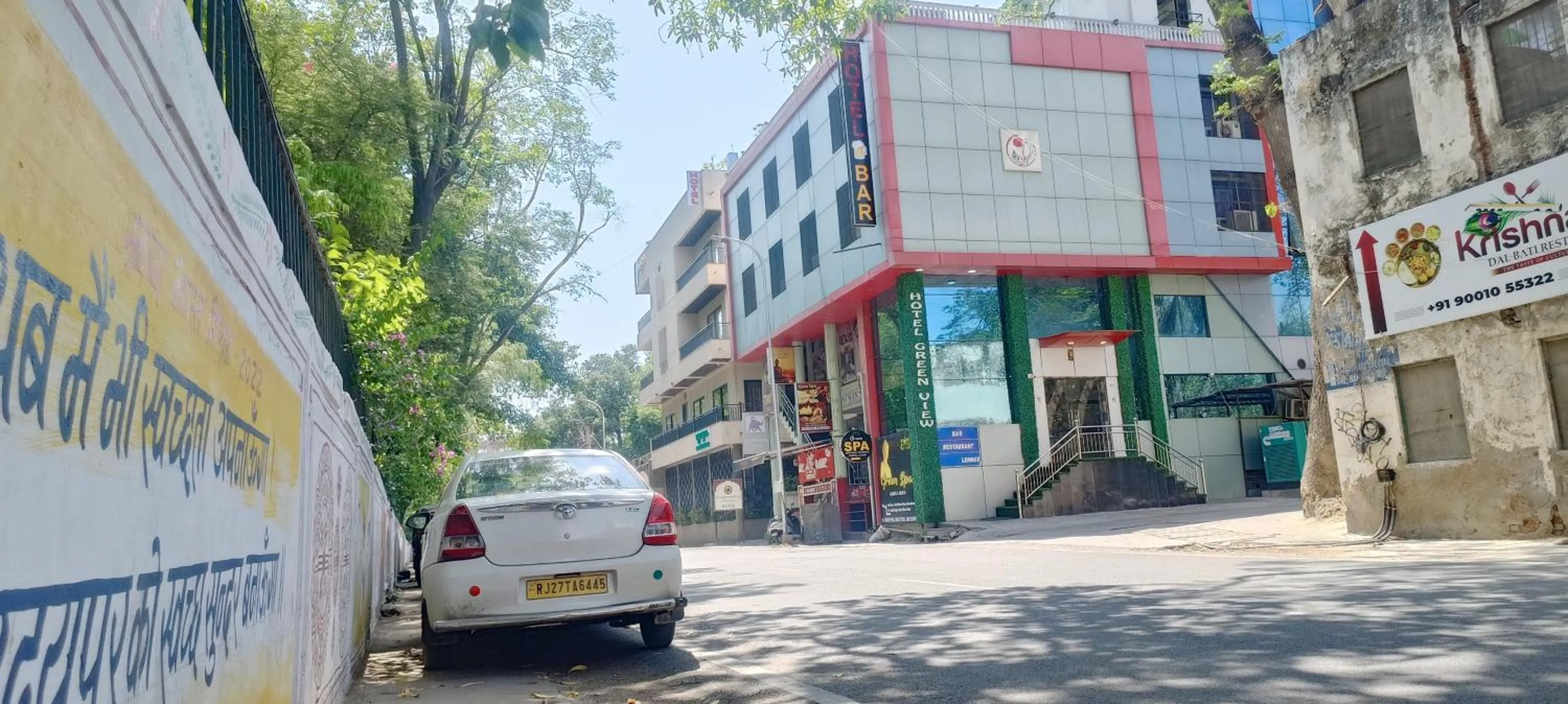 Property building in Hotel Green View International