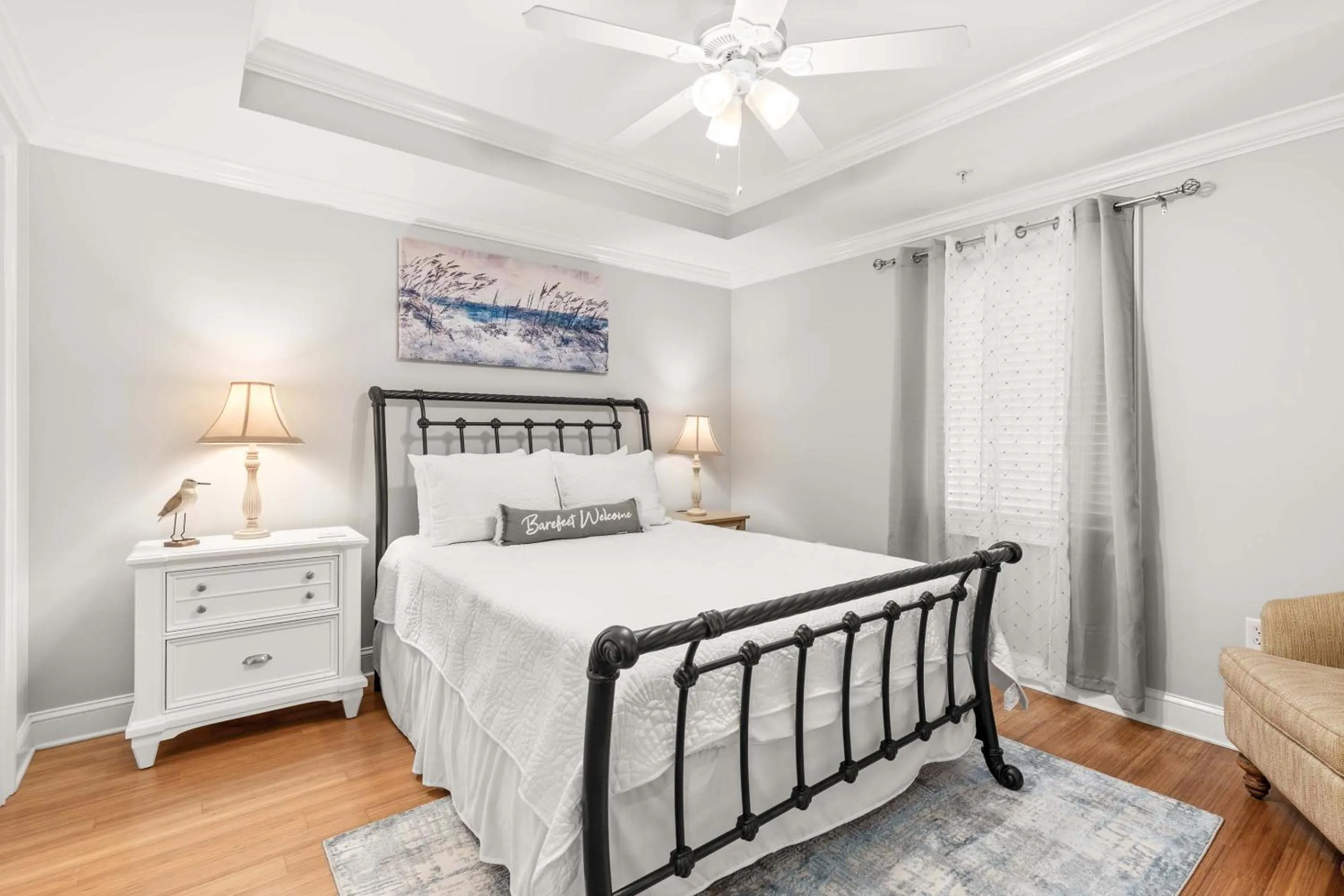 Bed in Brass Rail 220