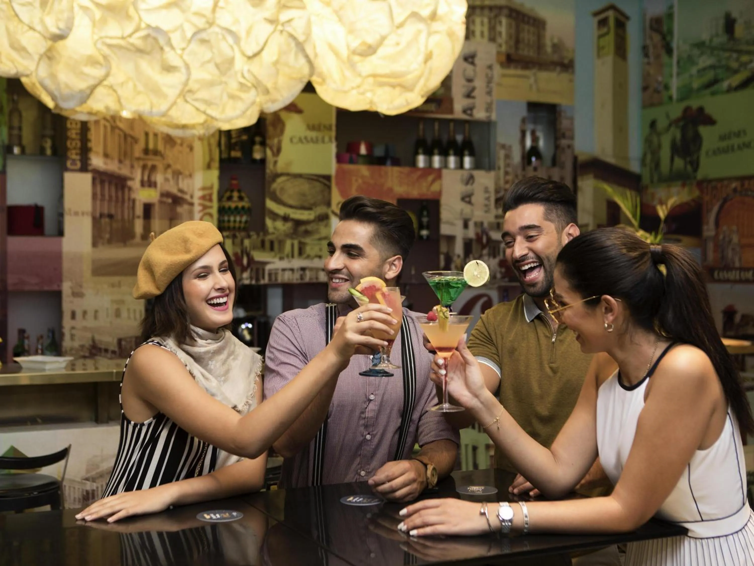 Lounge or bar in Novotel Casablanca City Center