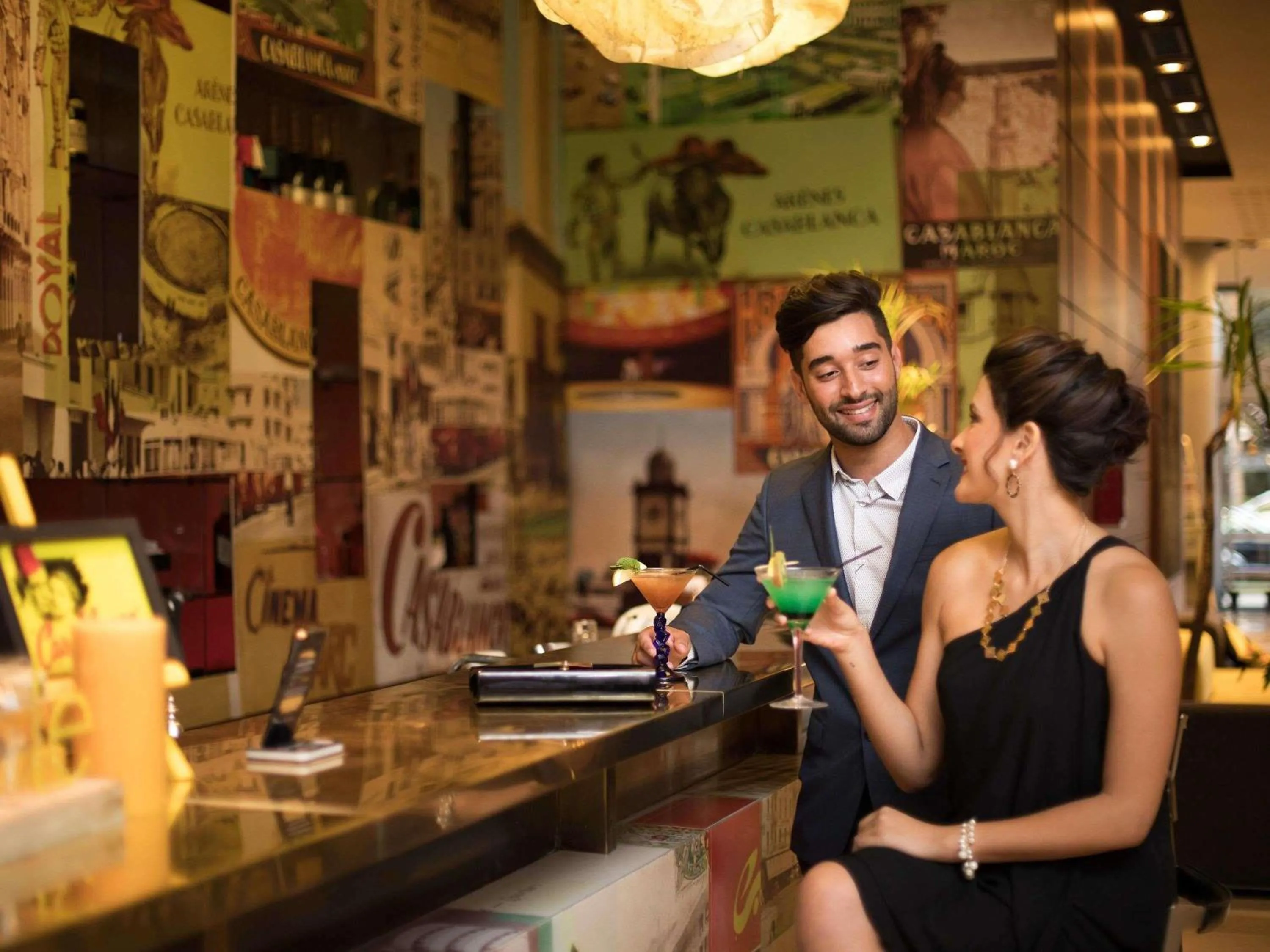 Lounge or bar in Novotel Casablanca City Center