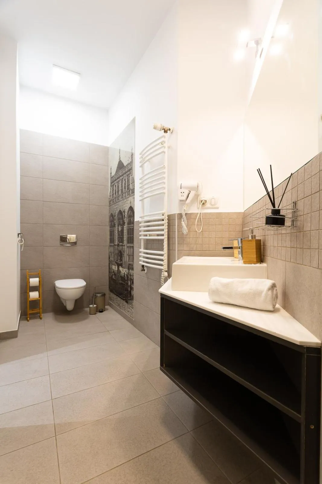 Toilet in Moon Apartments Gdańsk